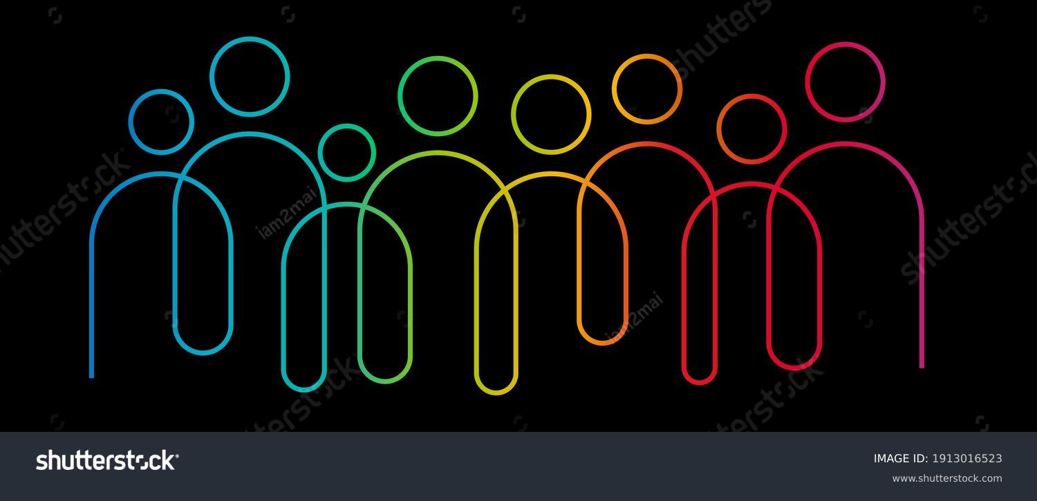 SVG of Inclusion and diversity infographic vector set, people vector logo for website  svg