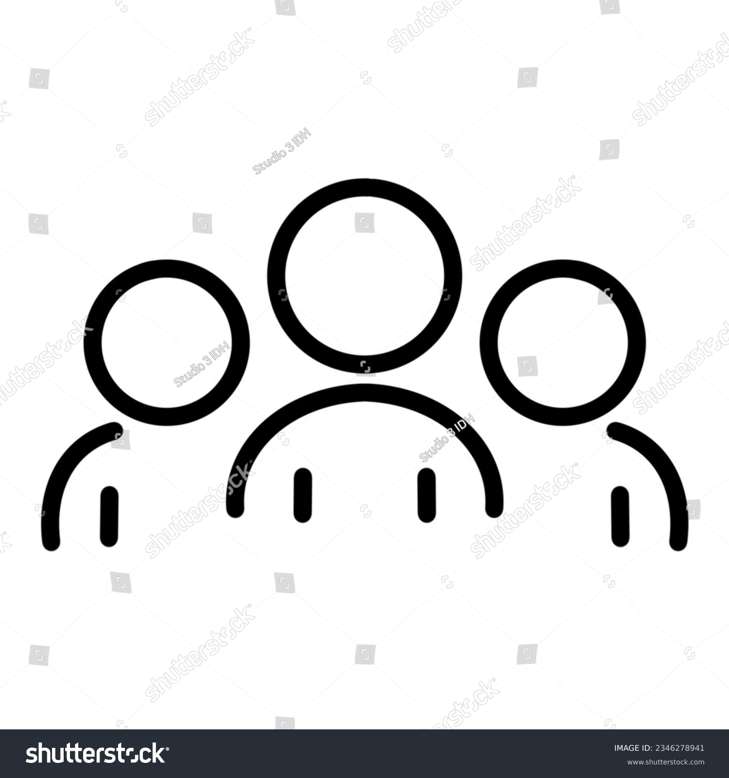 SVG of inclusion social equity icon, help or support employee, gender equality, community care, age and culture diversity, people group save, thin line symbol - editable stroke vector illustration svg