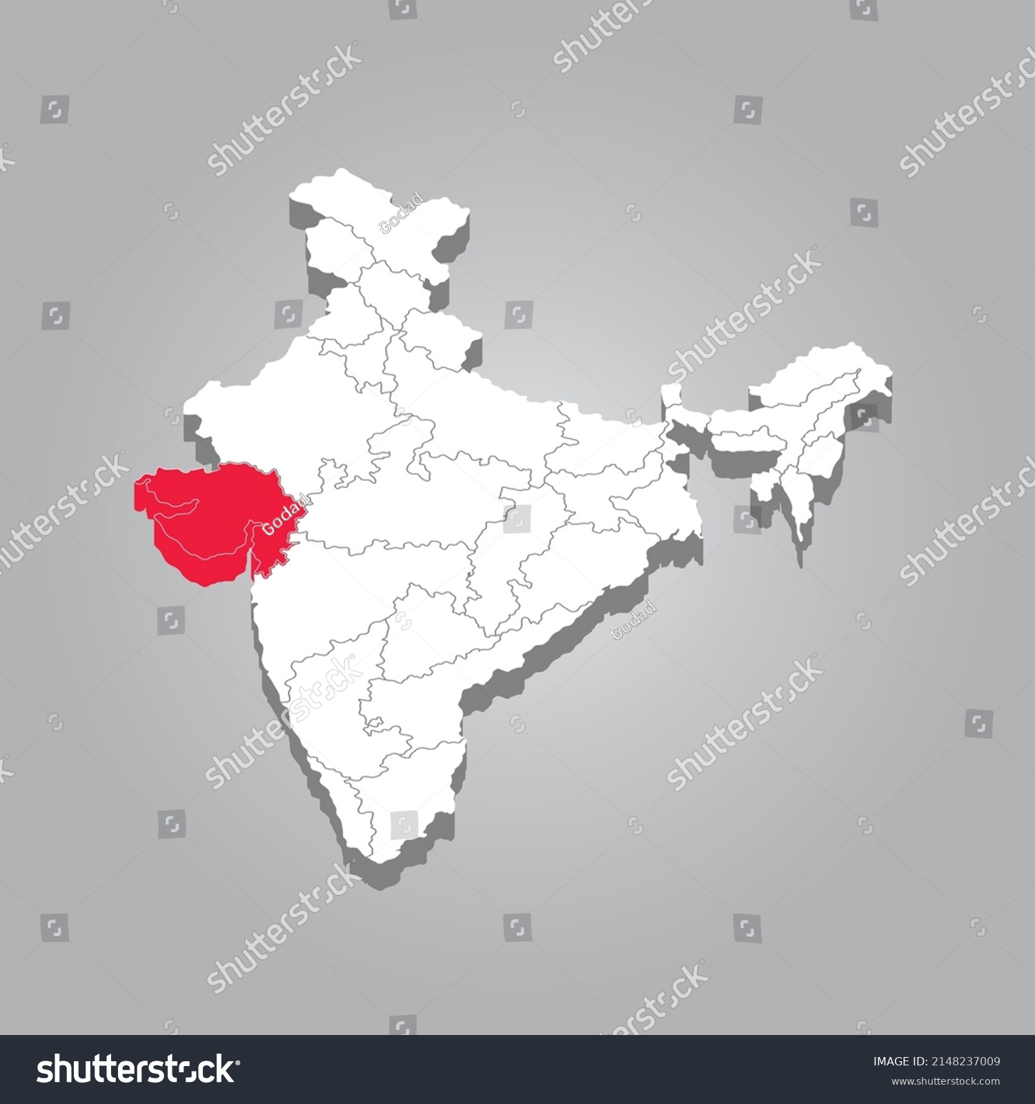 2,284 India blue outline map Images, Stock Photos & Vectors | Shutterstock