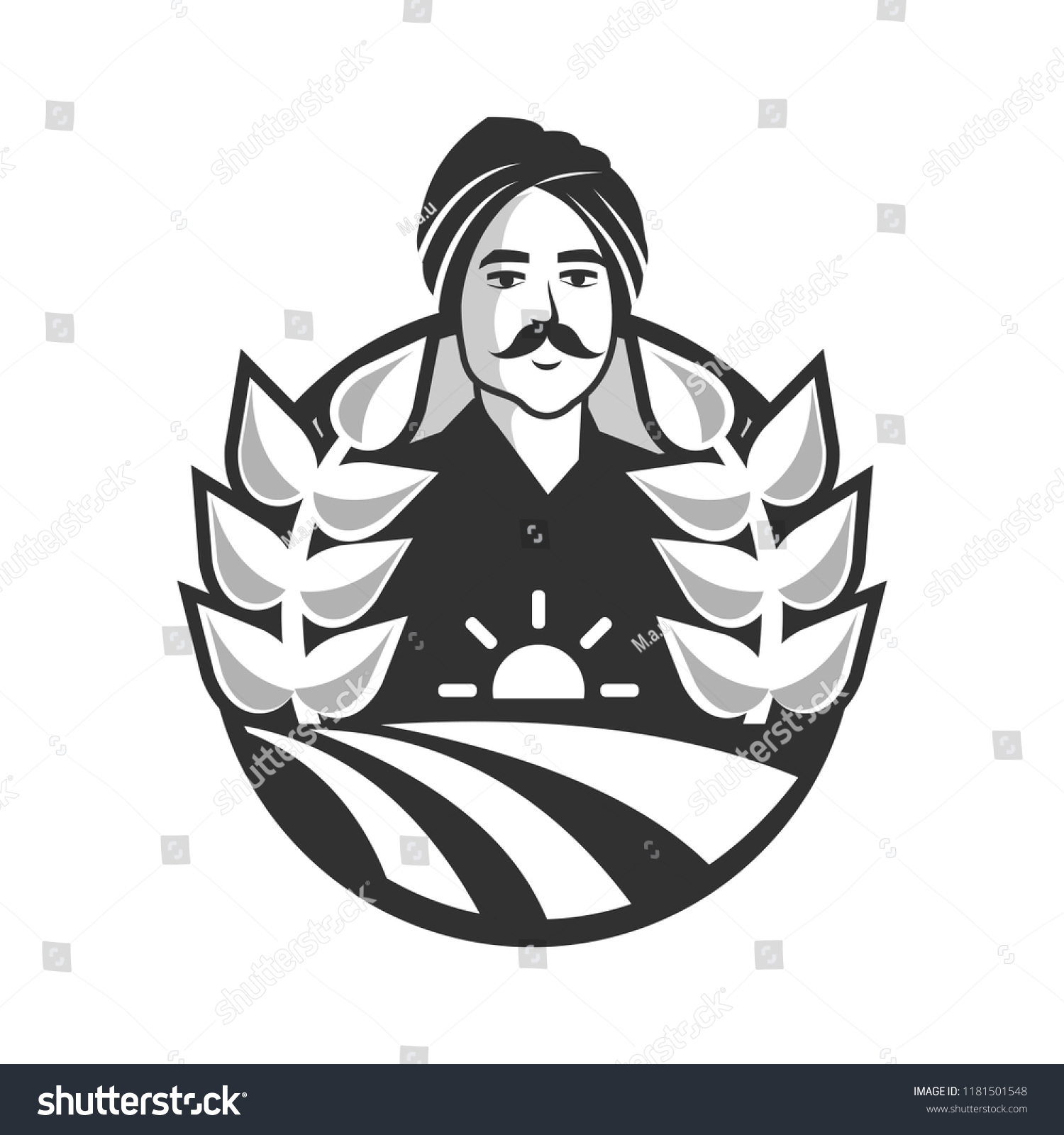 354 Indian farmer logo Images, Stock Photos & Vectors | Shutterstock