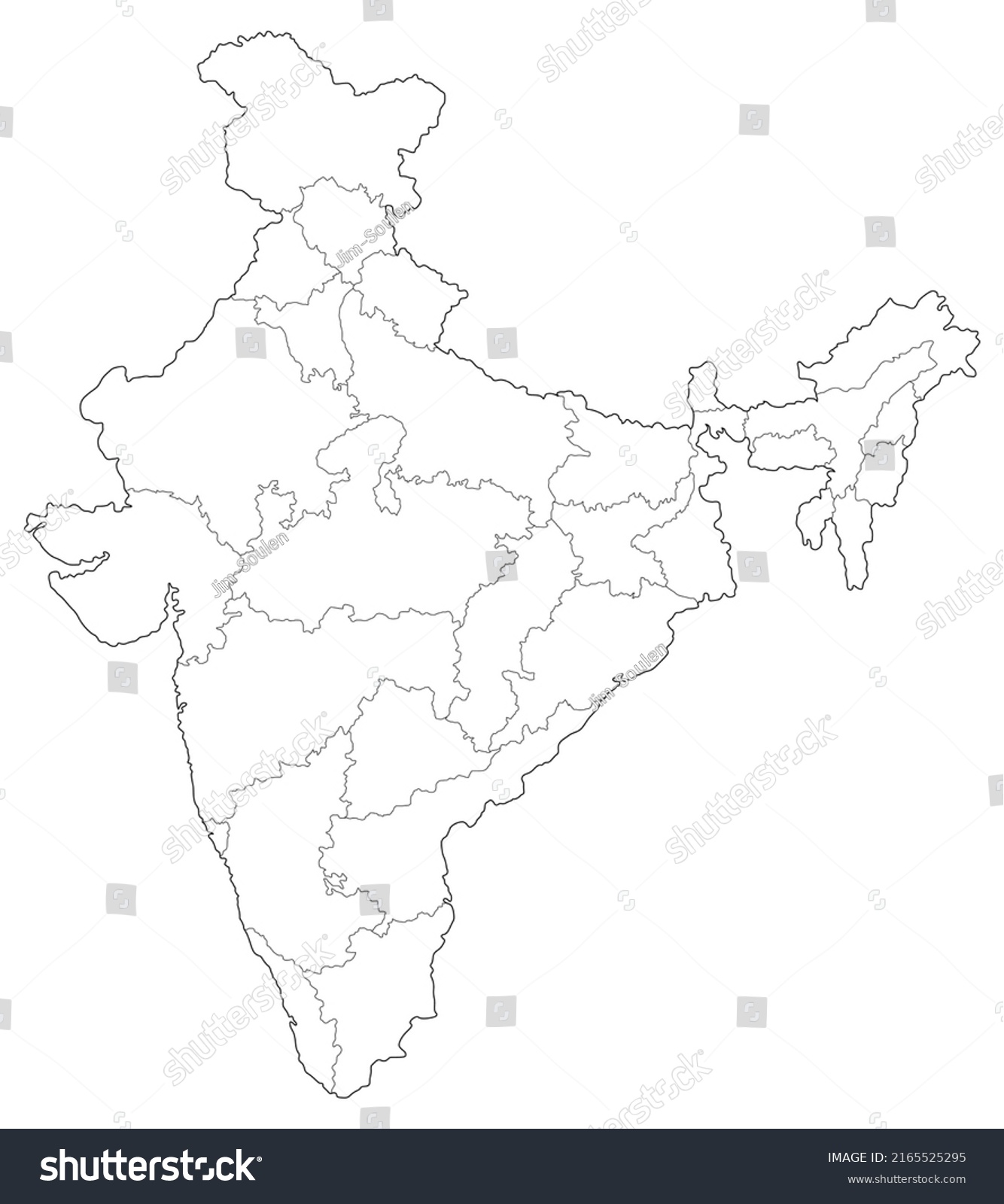 Aadithya S Maps Indian Political Map 7485