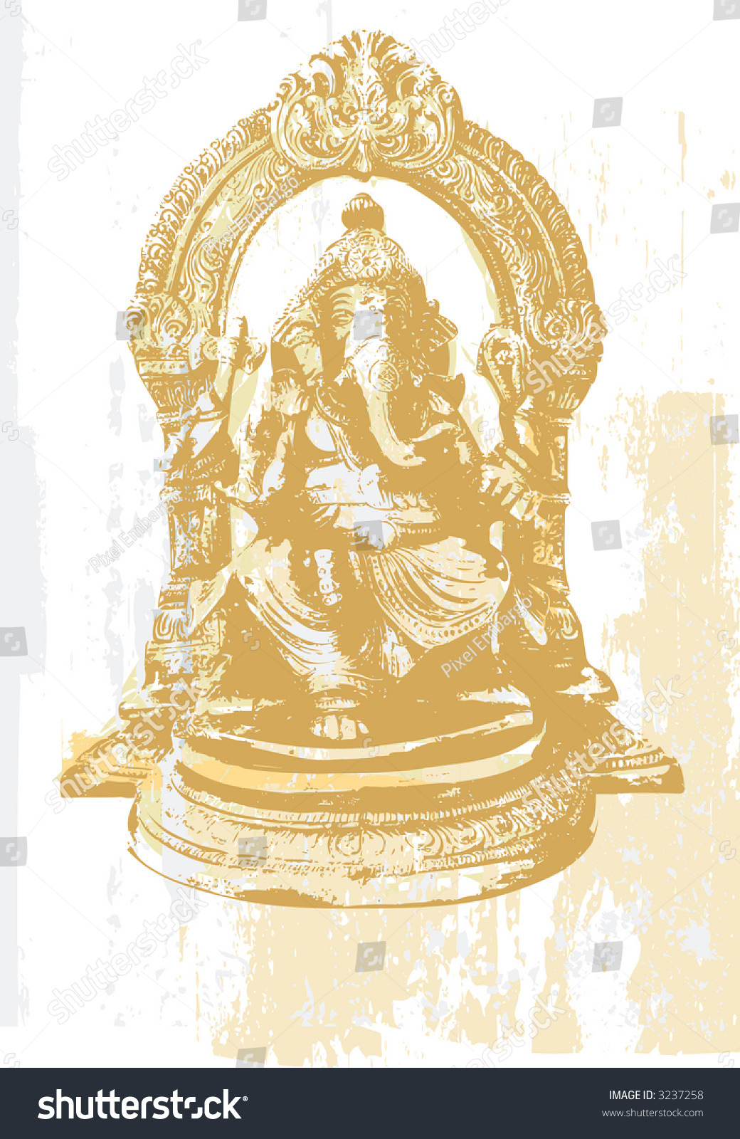 Indian Symbols - Statue Of Ganesha, The God Of Education, Knowledge And ...