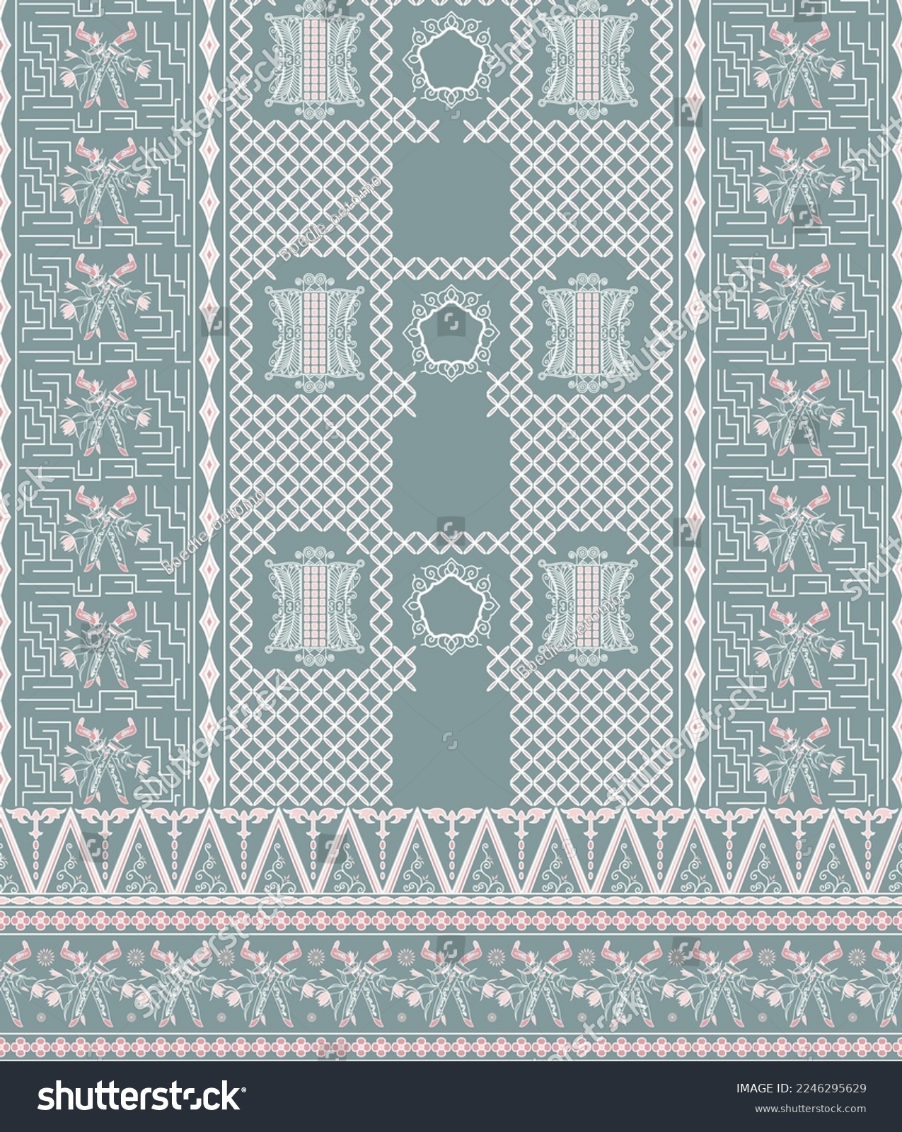 SVG of Indonesian traditional batik pattern. aceh batik. svg
