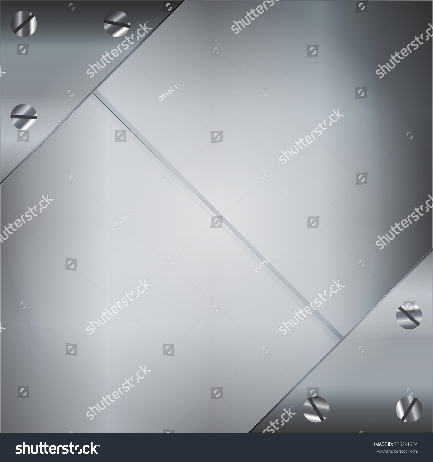 Industrial Metal Background Stock Vector (Royalty Free) 726991924