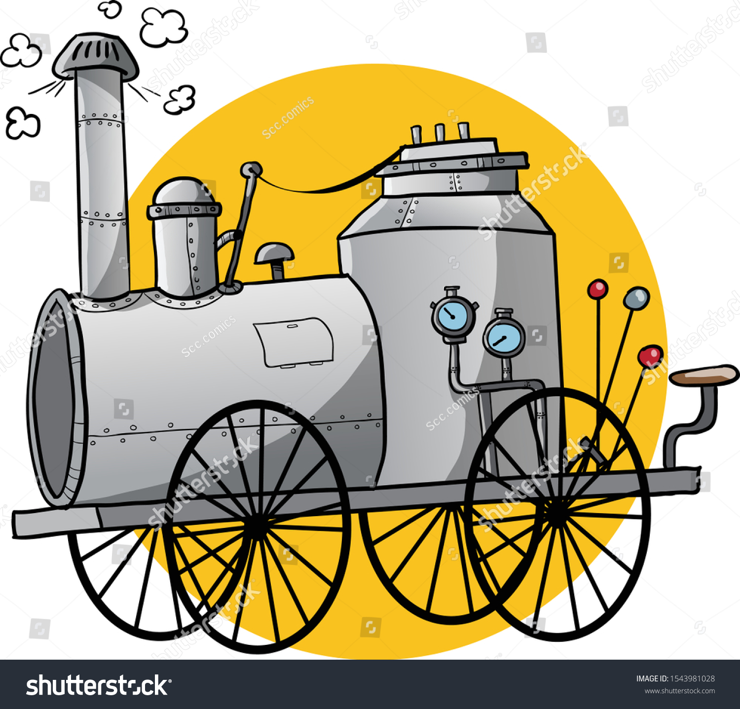 pics Industrial Revolution Steam Engine Drawing https www shutterstock com image vector industrial revolution steam engine machinary 1543981028