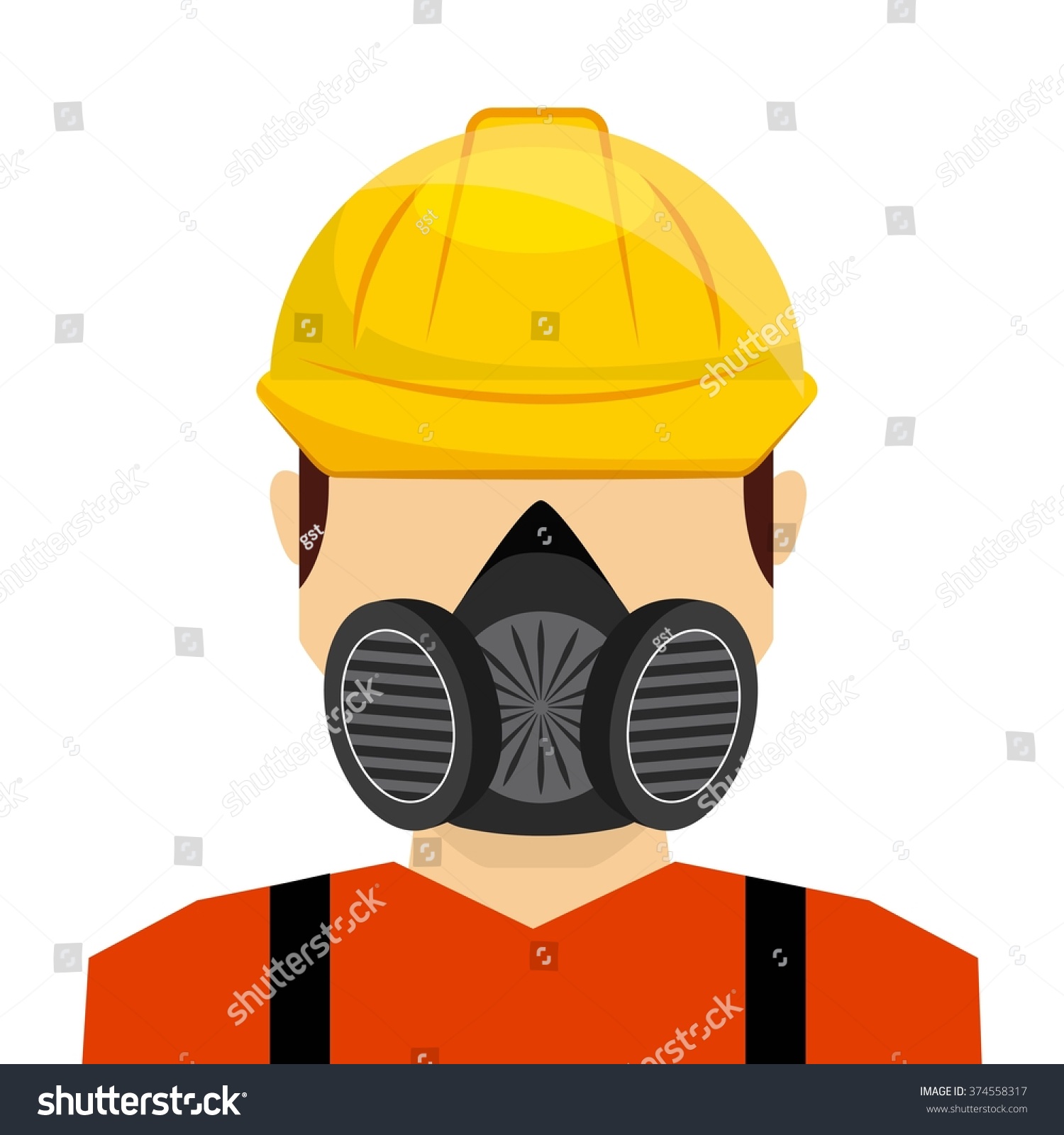 Industrial Security Design Stock Vector (Royalty Free) 374558317 ...