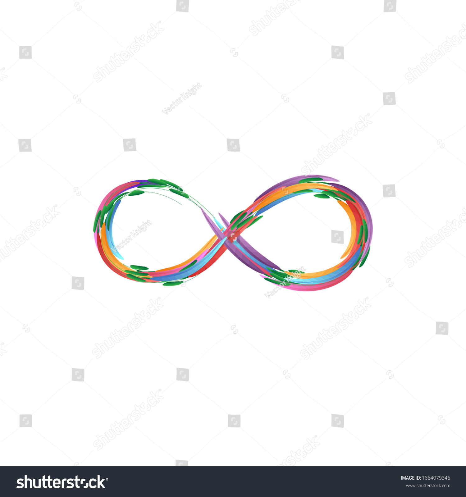 Infinity Symbol Eternity Eternals Creative Poster Stock Vector (Royalty ...