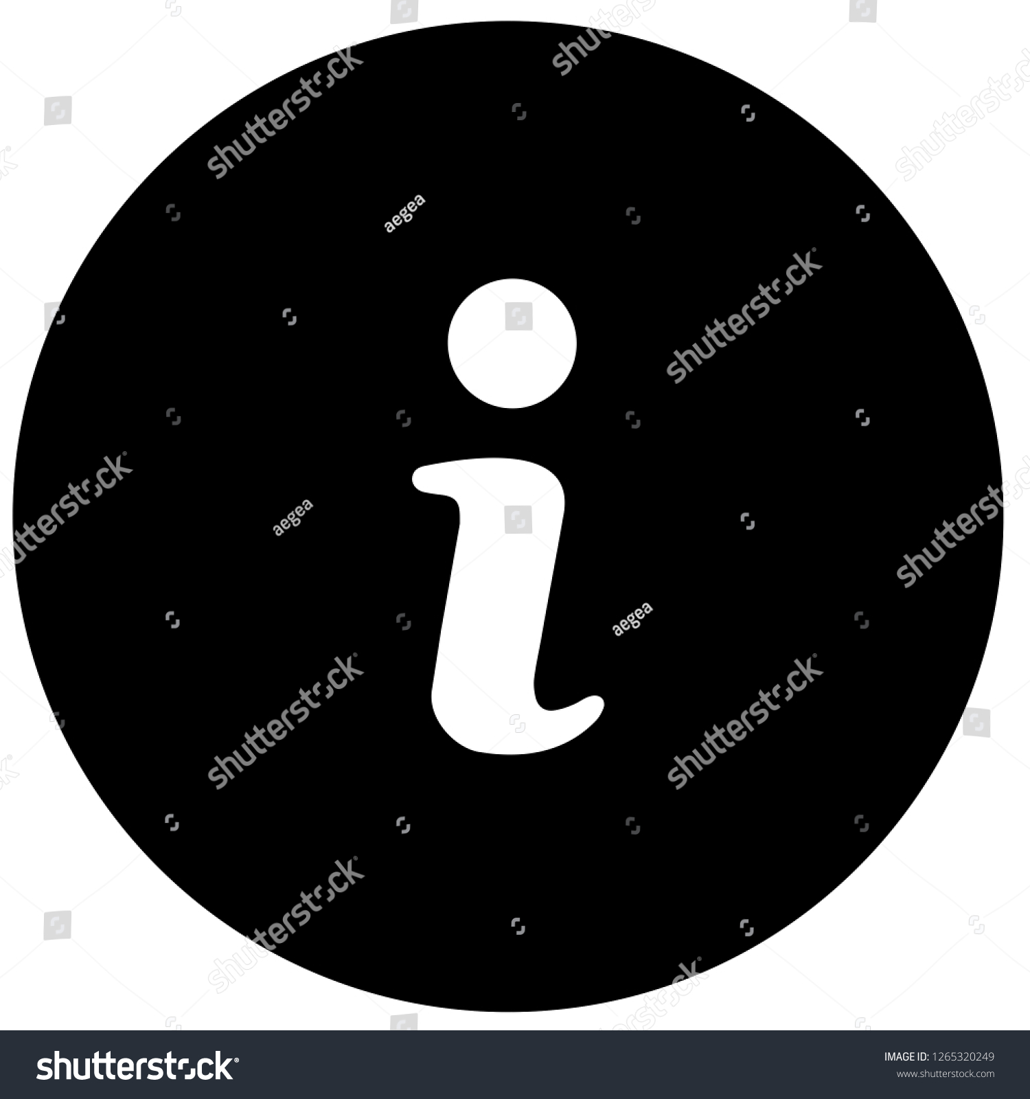 Info Information Help Tooltip Icon Vector Stock Vector (Royalty Free ...