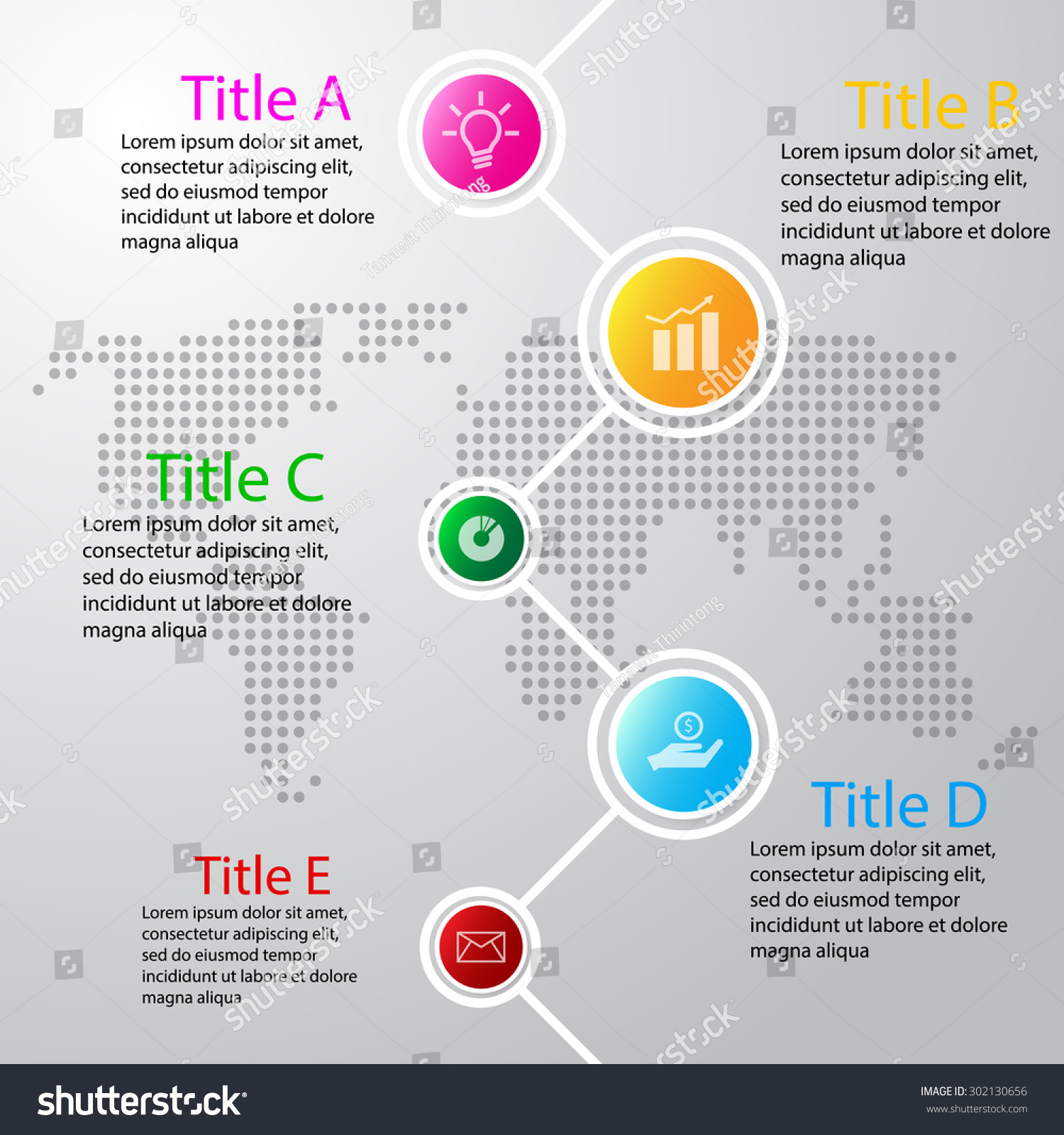 Infographic Design.Vector Illustration - 302130656 : Shutterstock