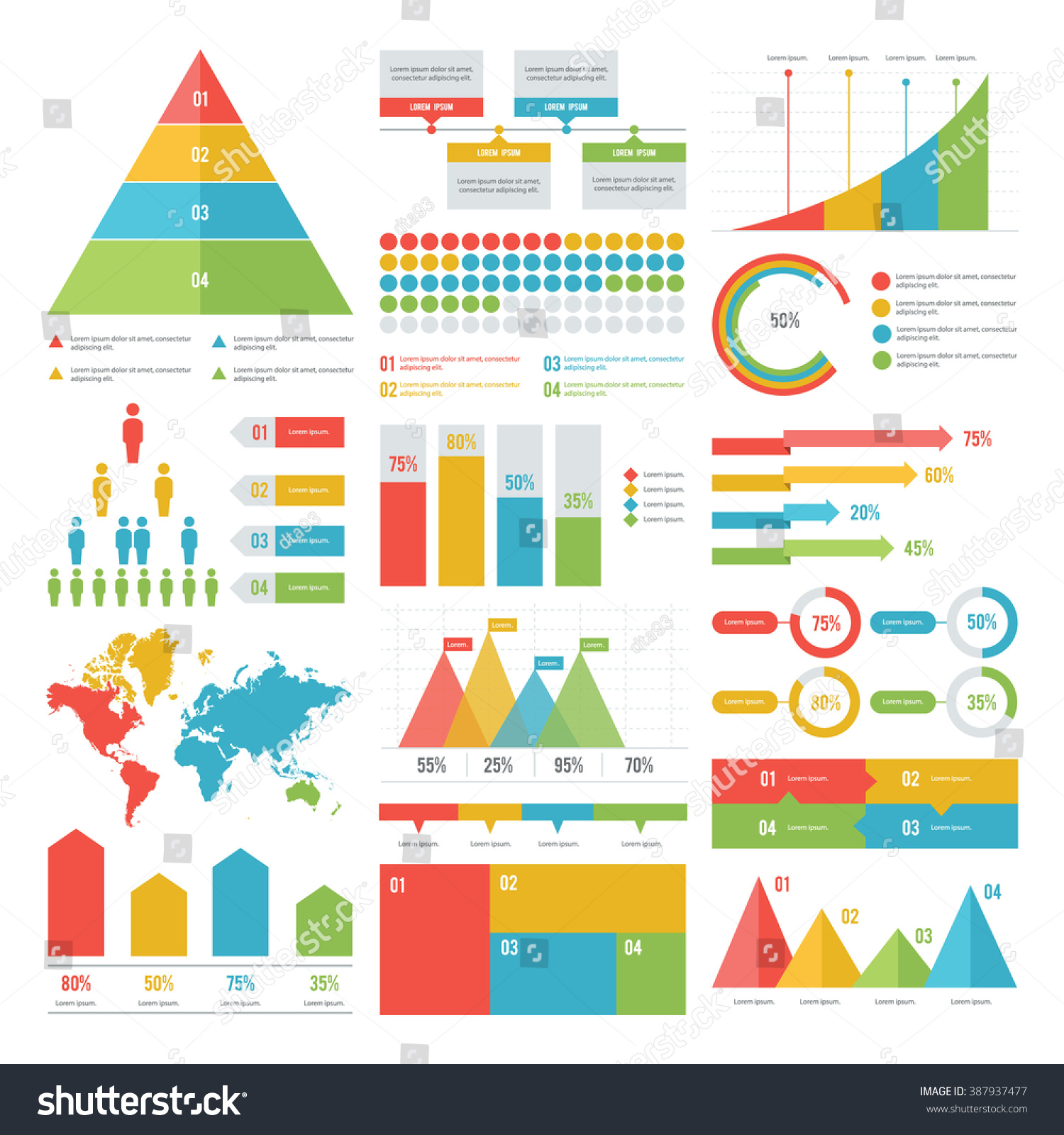 Infographic Elements Stock Vector 387937477 - Shutterstock