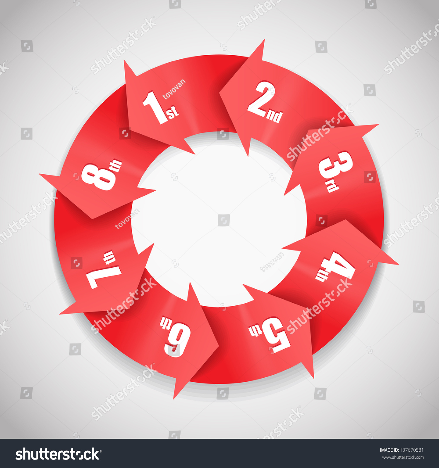 Infographic Modern Scheme Template Stock Vector (Royalty Free) 137670581