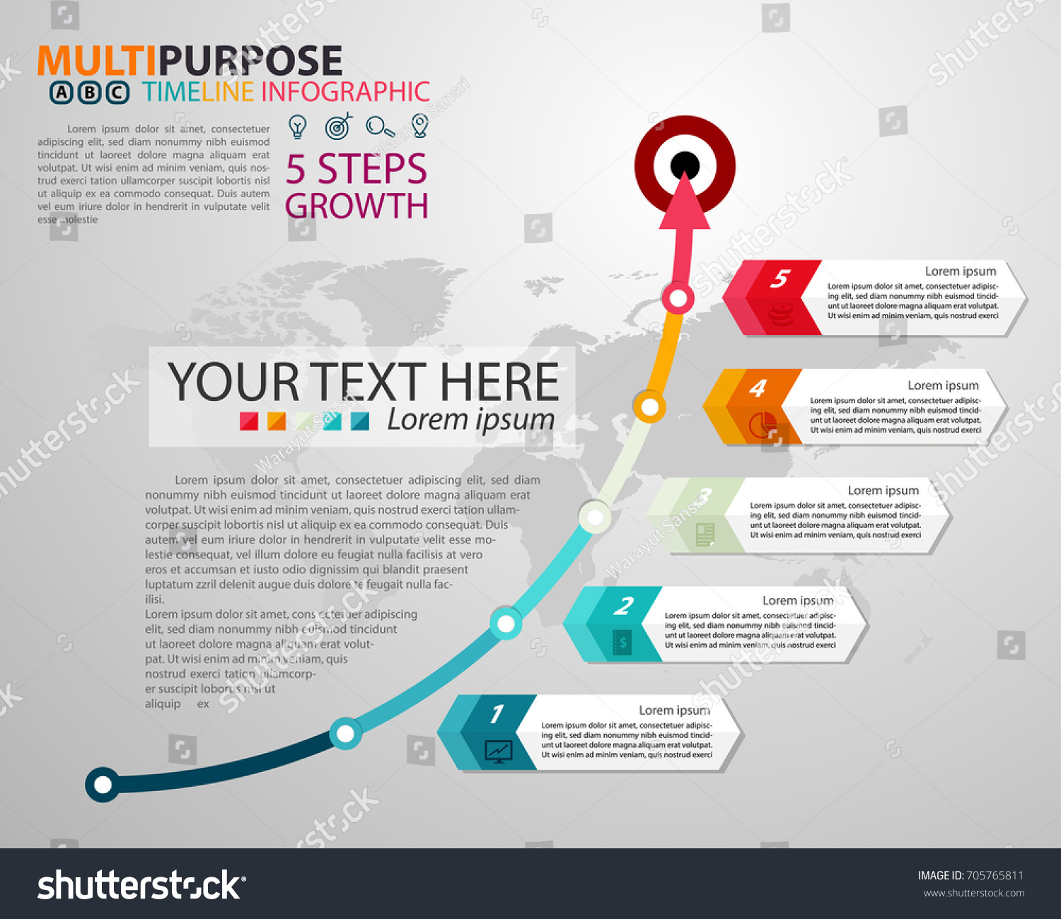 Infographic Timeline Template from image.shutterstock.com