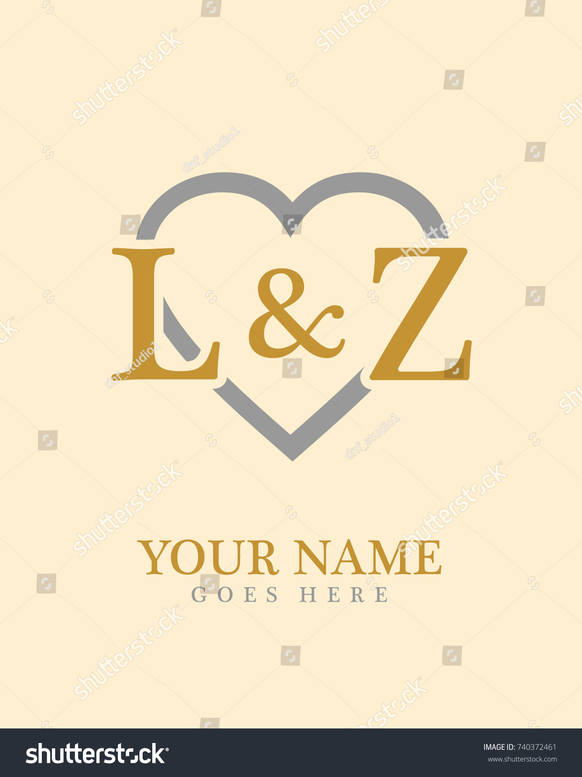 Heart Love Z Name Pic