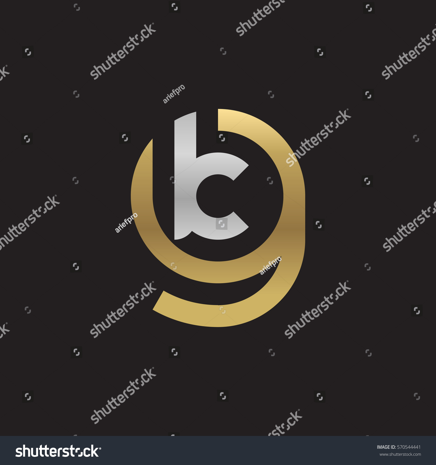 Initial Letter Logo Gk Kg K Stock Vector 570544441 - Shutterstock