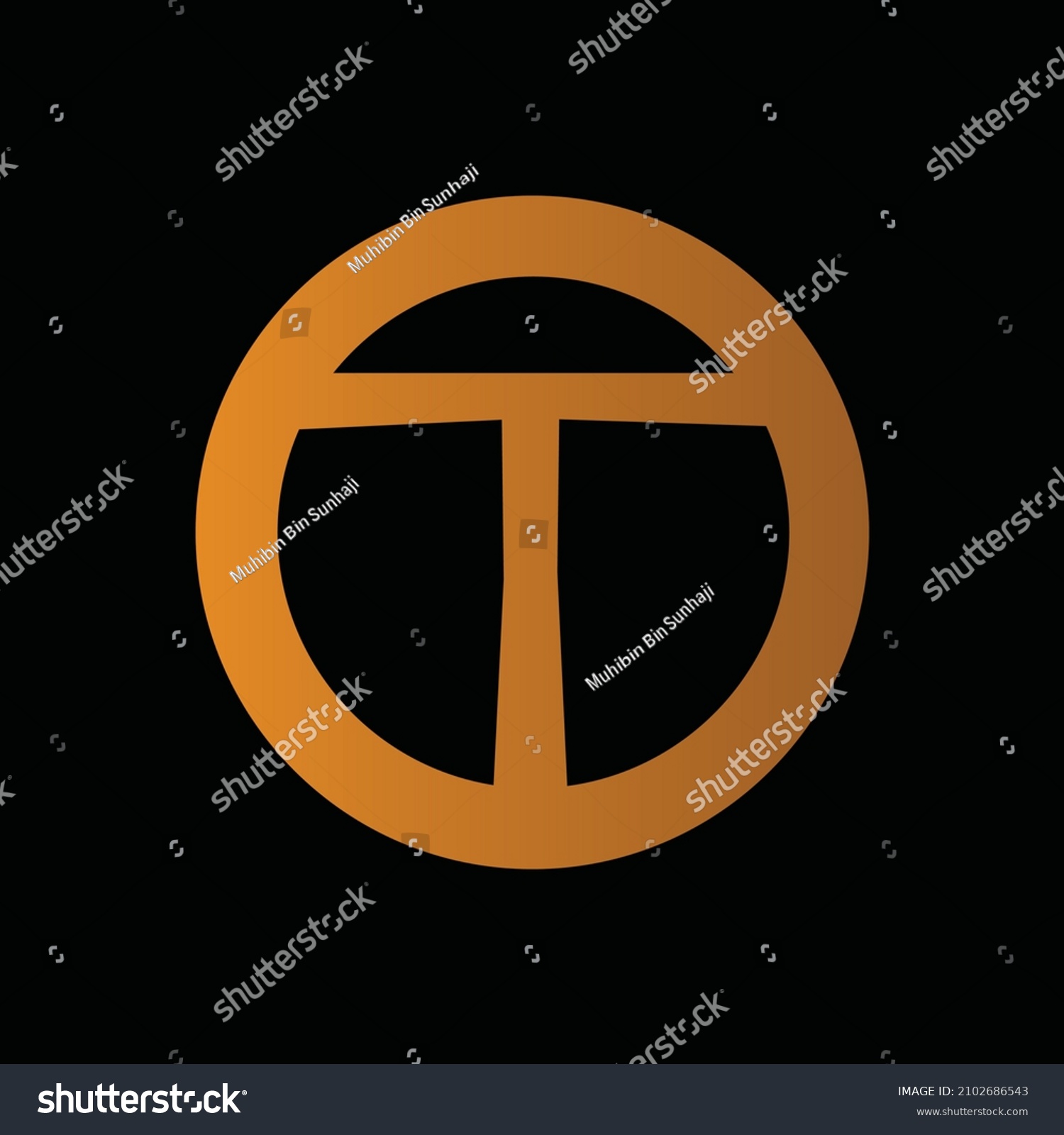 Circle t logo Images, Stock Photos & Vectors | Shutterstock