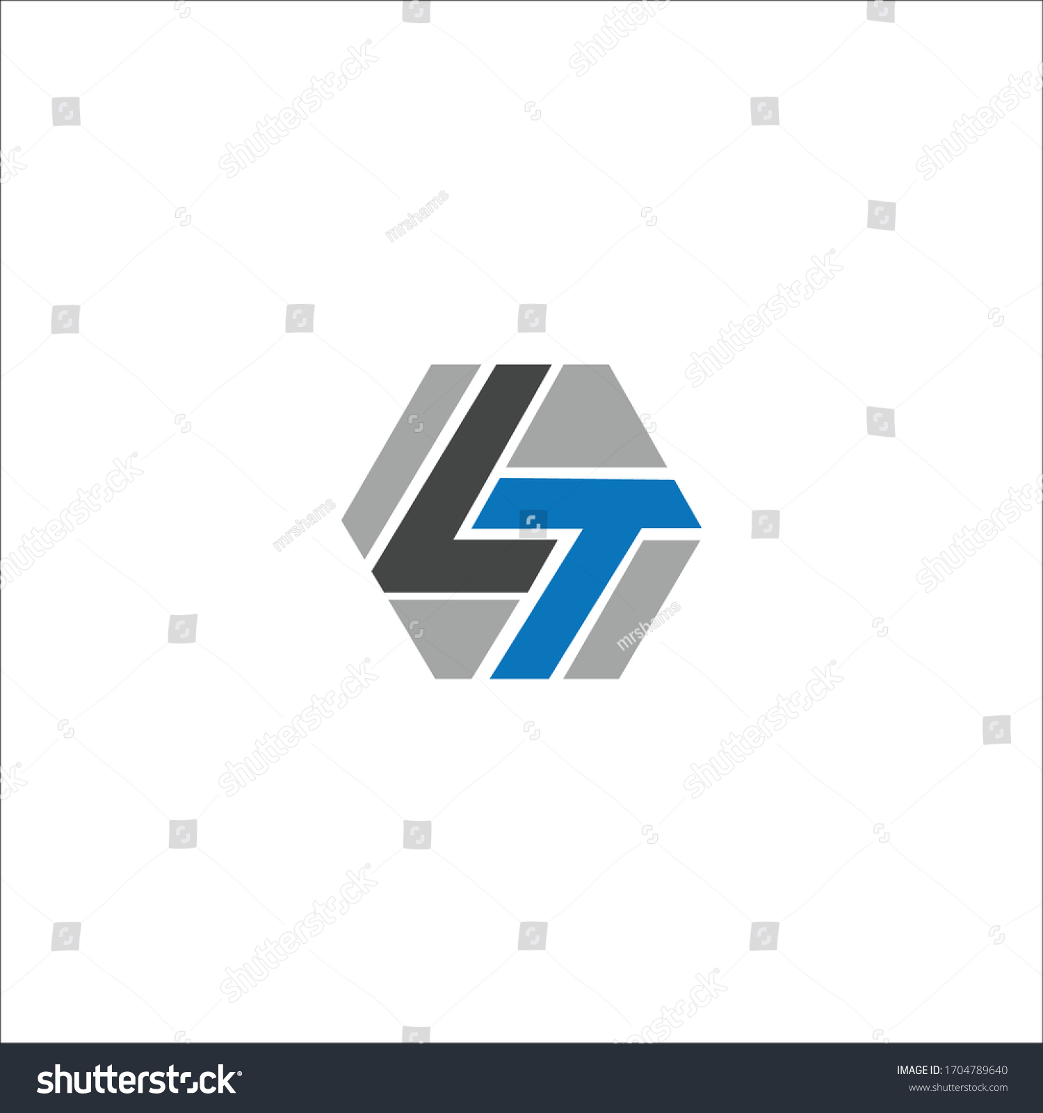 Initial Letter Lt Tl Logo Vector Stock Vector (Royalty Free) 1704789640 ...