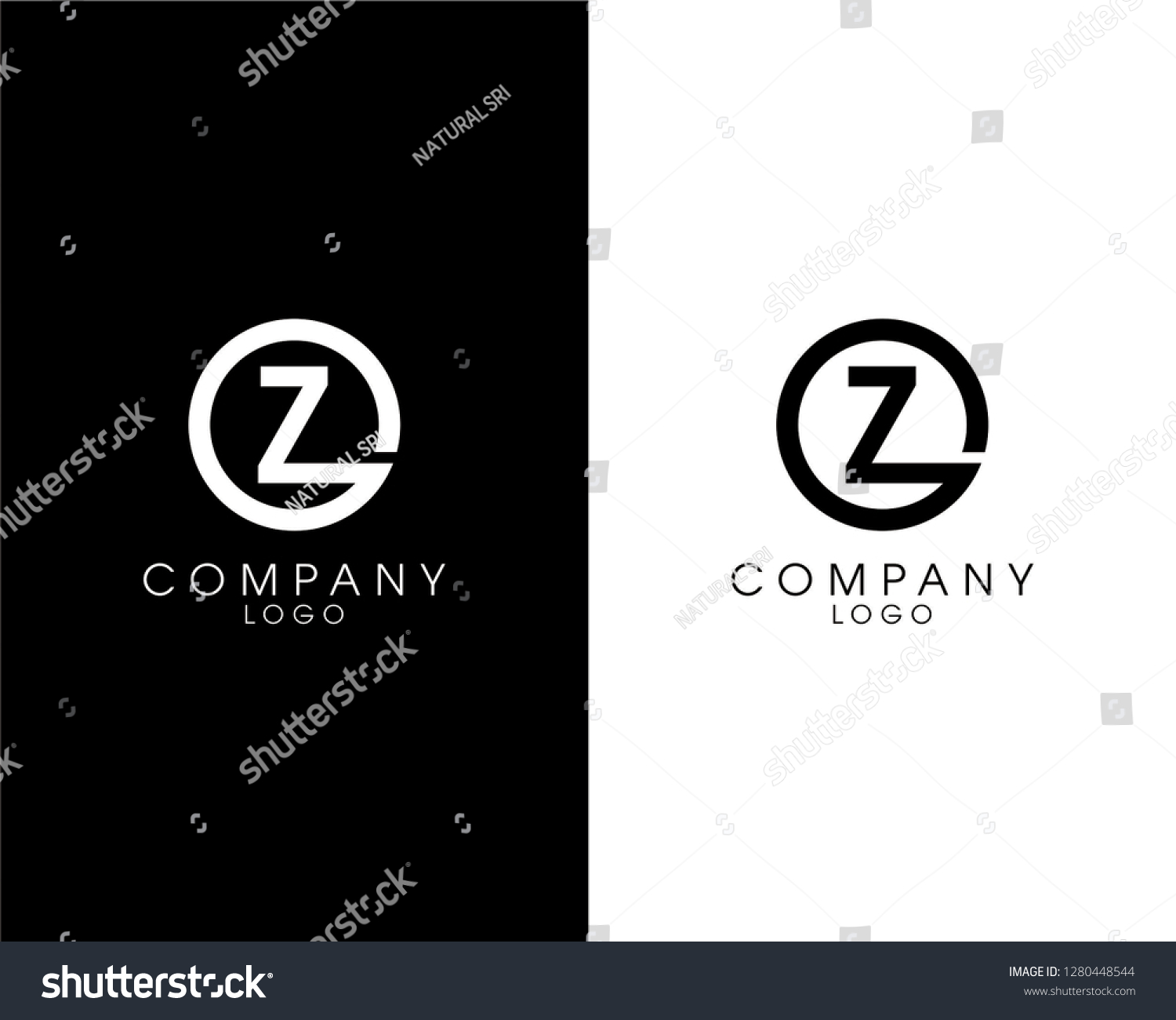 Initial Letter Ozzo Logotype Company Name Stock Vector (Royalty Free ...