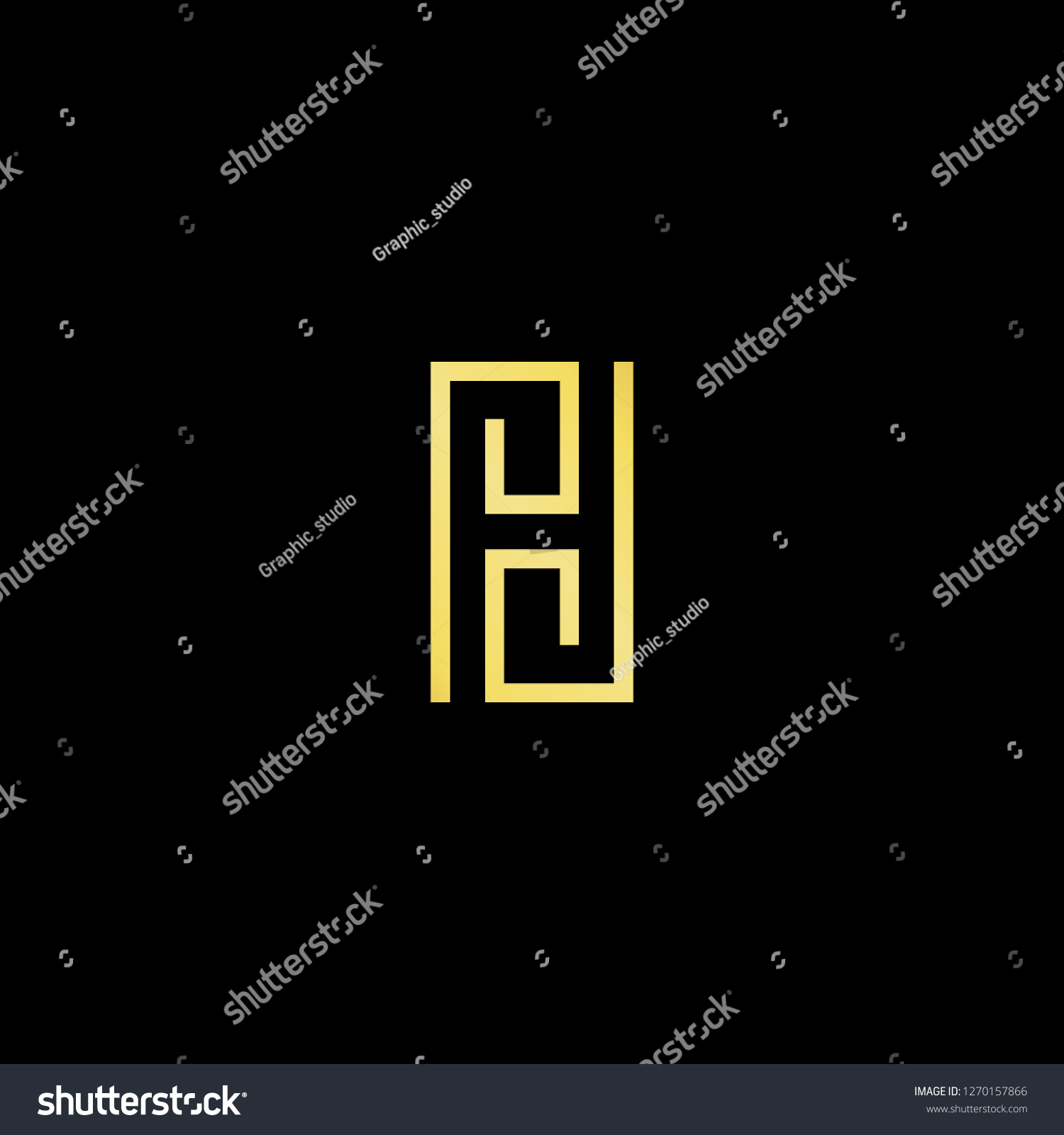 Initial Letter Pd Dp Ph Hp Stock Vector Royalty Free 1270157866