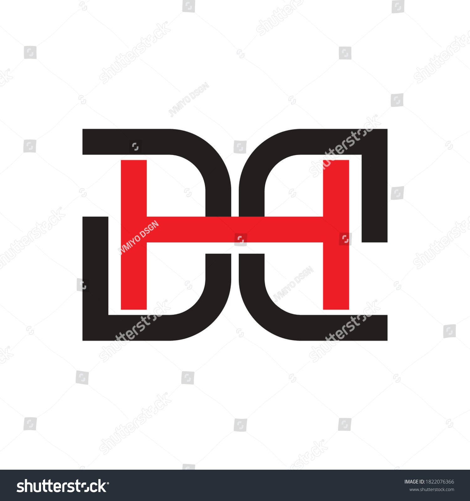 Initials Dhc Logo Design Business Stock Vector Royalty Free Shutterstock