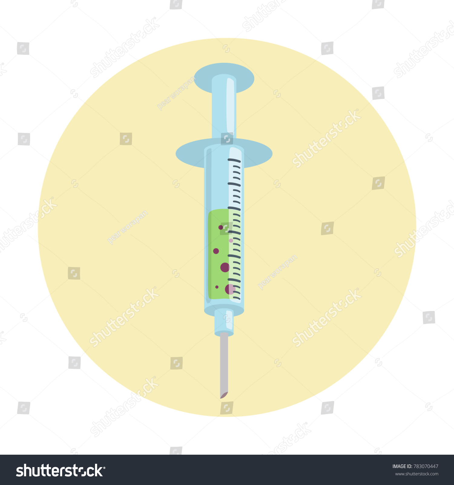 Injection Needle Lab Equipment Stock Vector (Royalty Free) 783070447