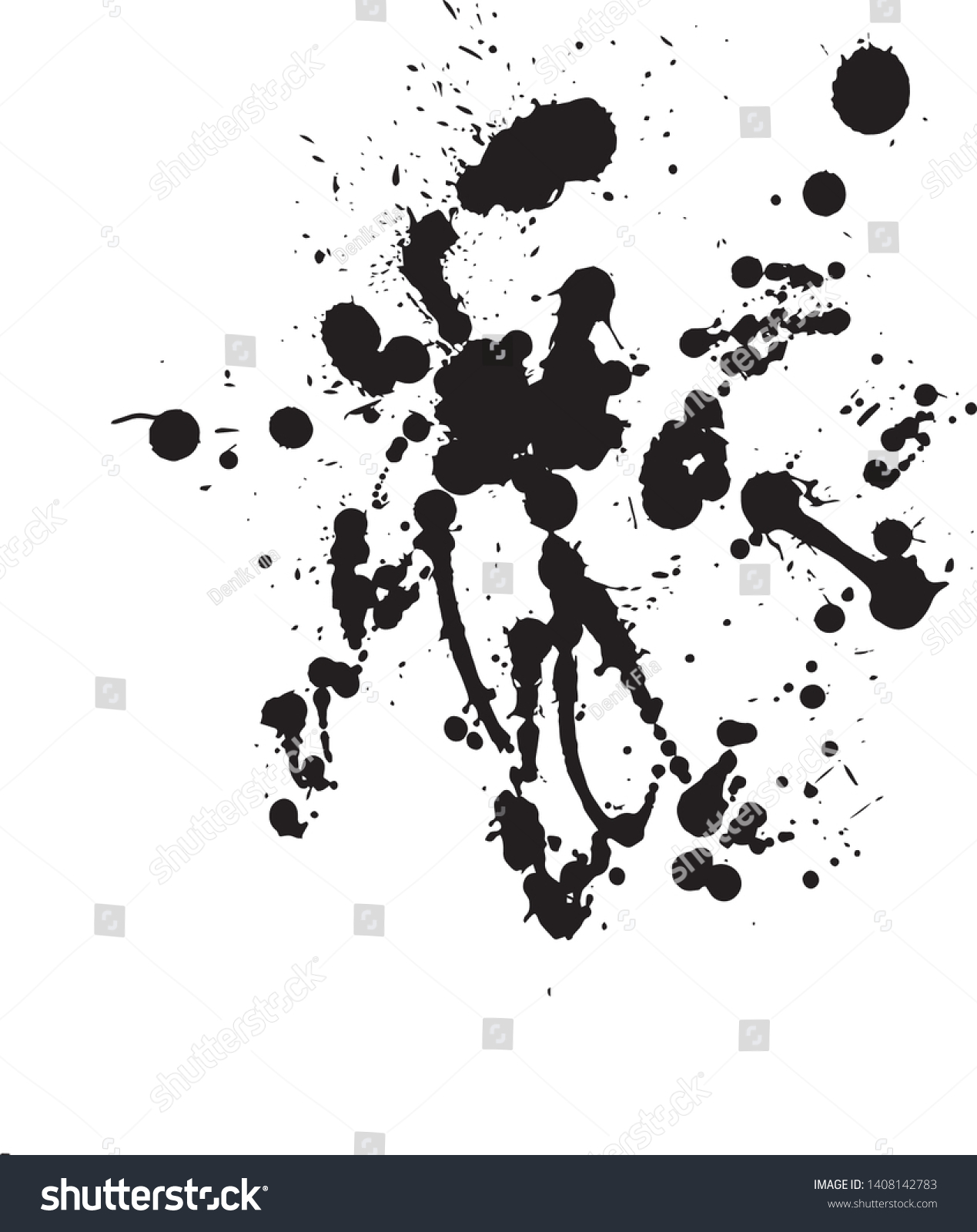 SVG of Ink Paint Splash for Background or Wallpaper svg