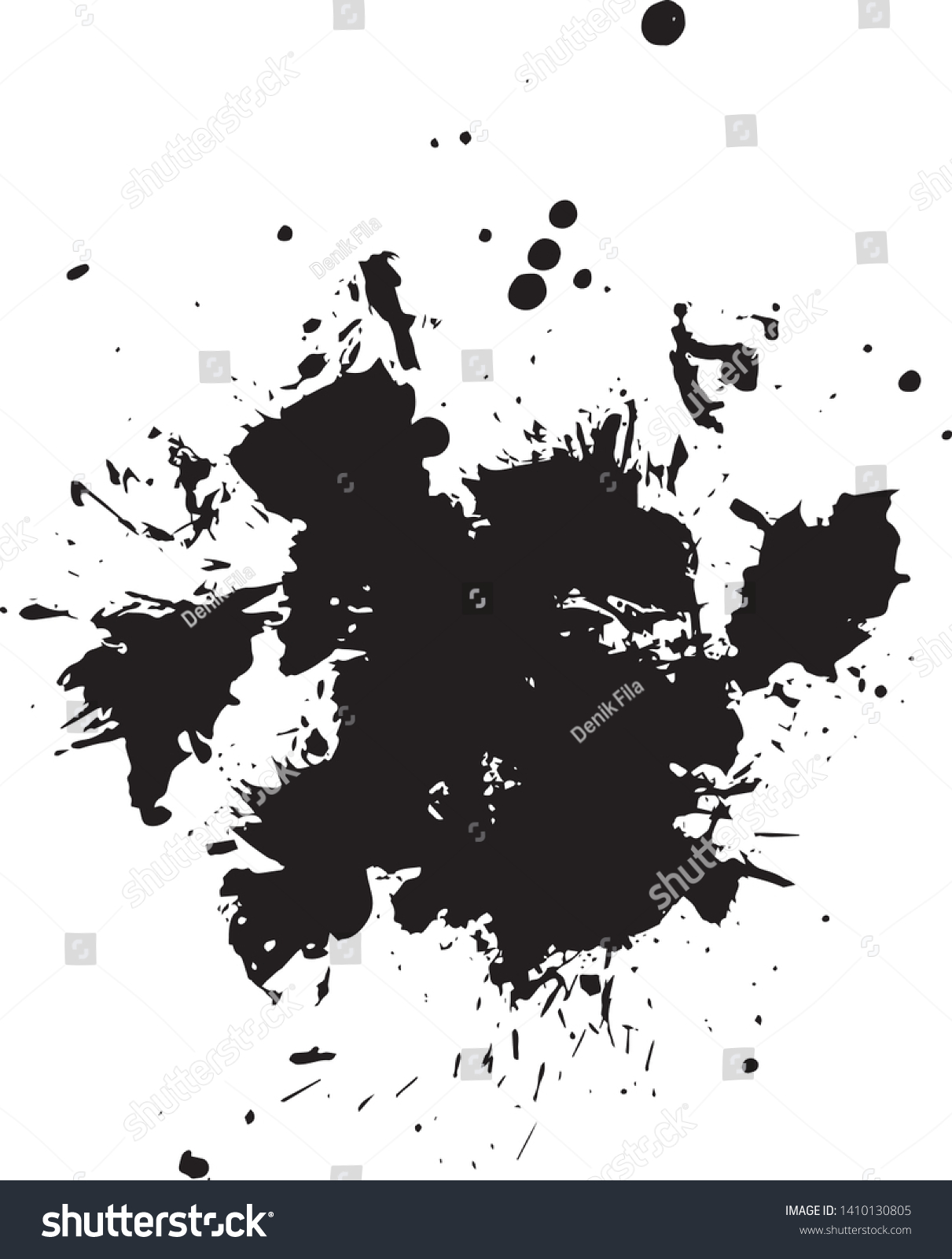 SVG of Ink Splash Vector for Logo Background or Wallpaper svg