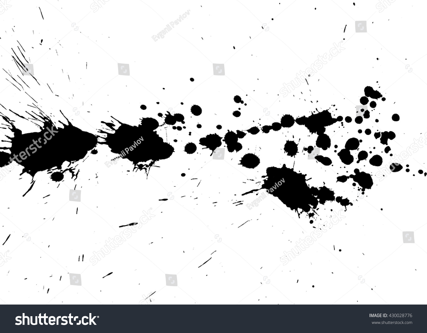 Ink Splash Vector Illustration 스톡 벡터(사용료 없음) 430028776 - Shutterstock