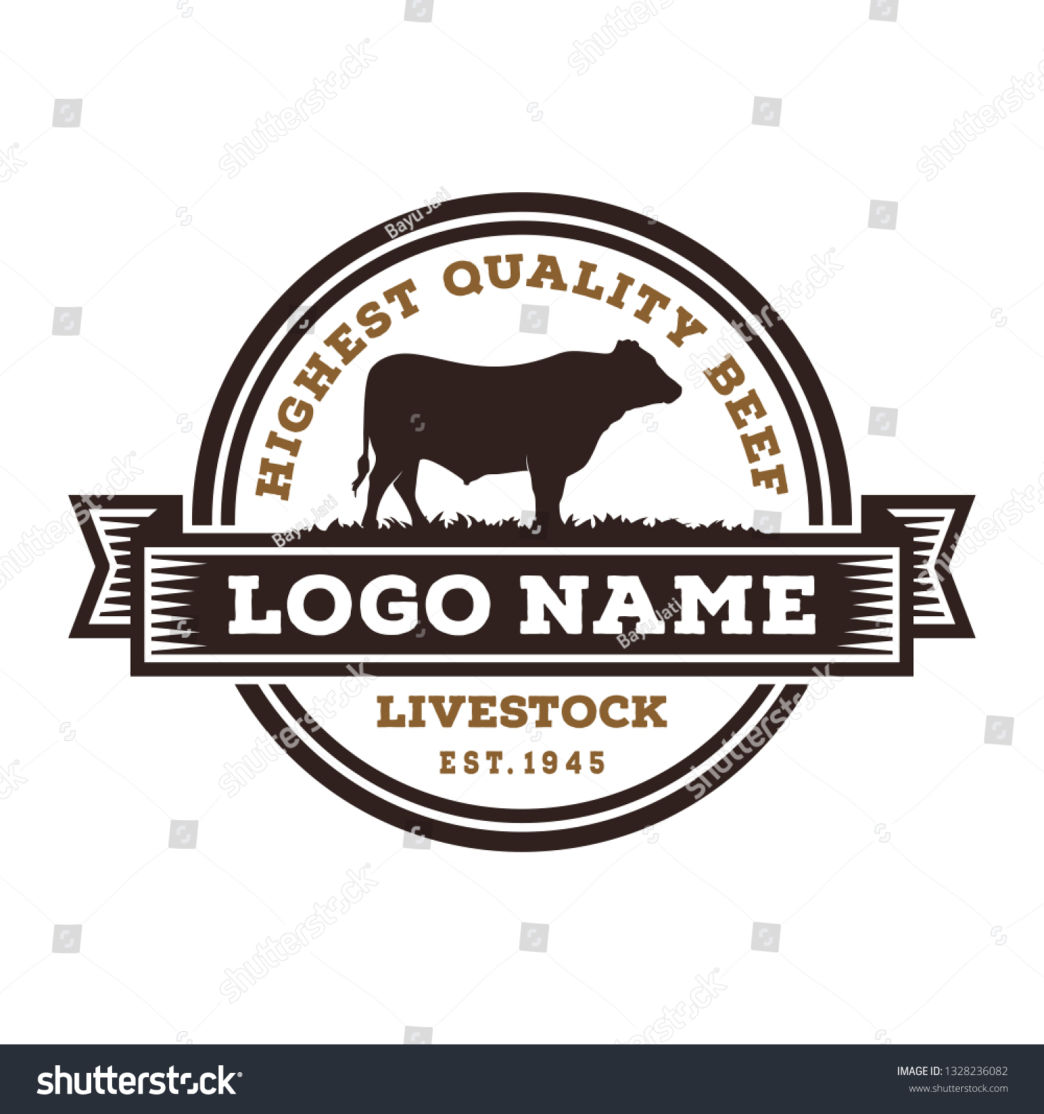 SVG of Inspiration For Beef Cattle Logo Design svg