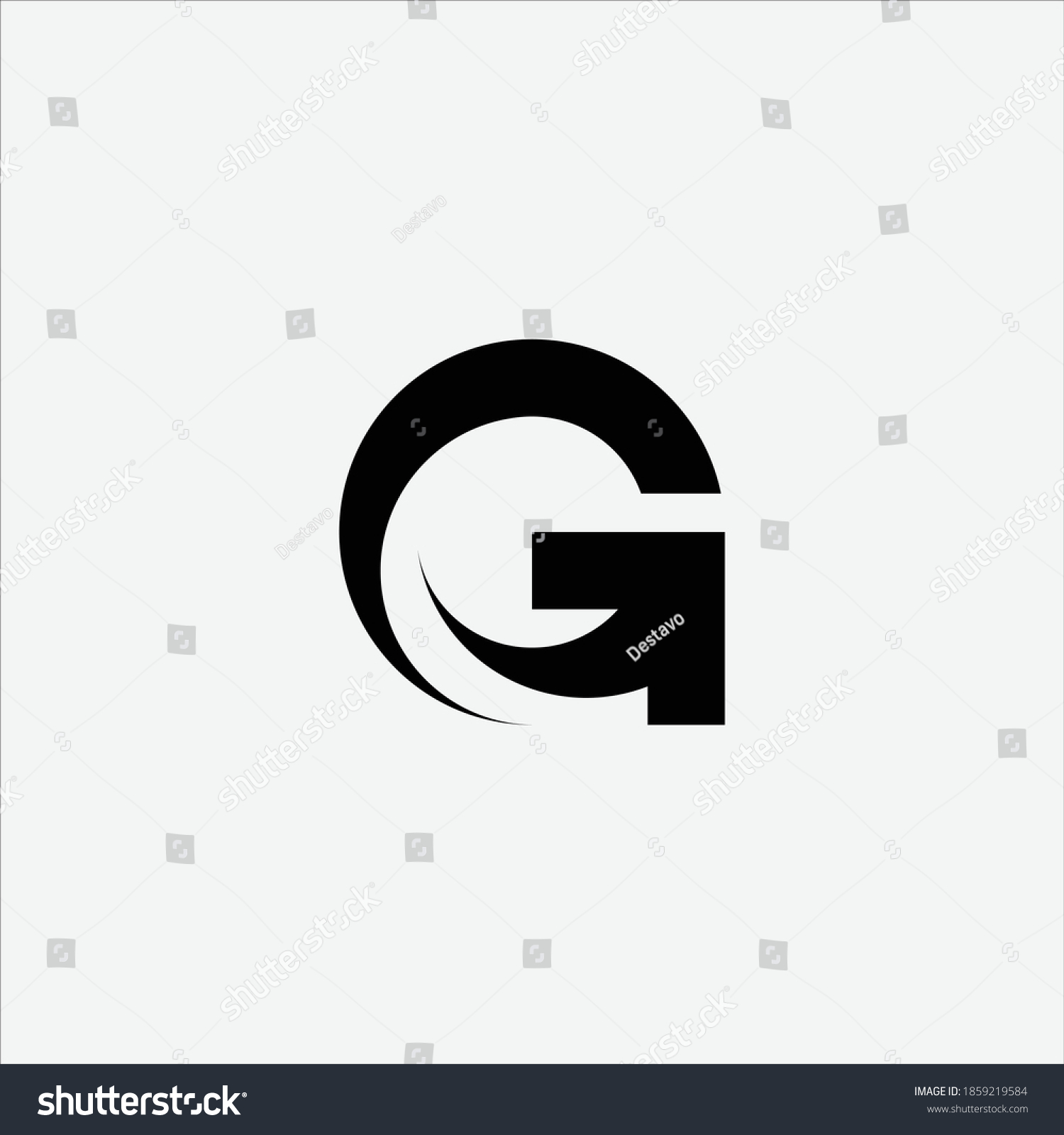 Inspiration Letter G Graphic Resources Logo Stock Vector (Royalty Free ...