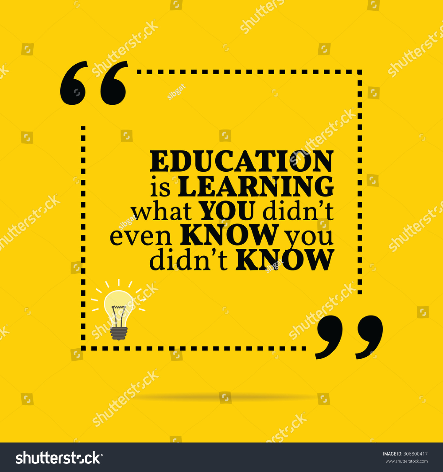 Inspirational Motivational Quote Education Learning What Stock Vector ...