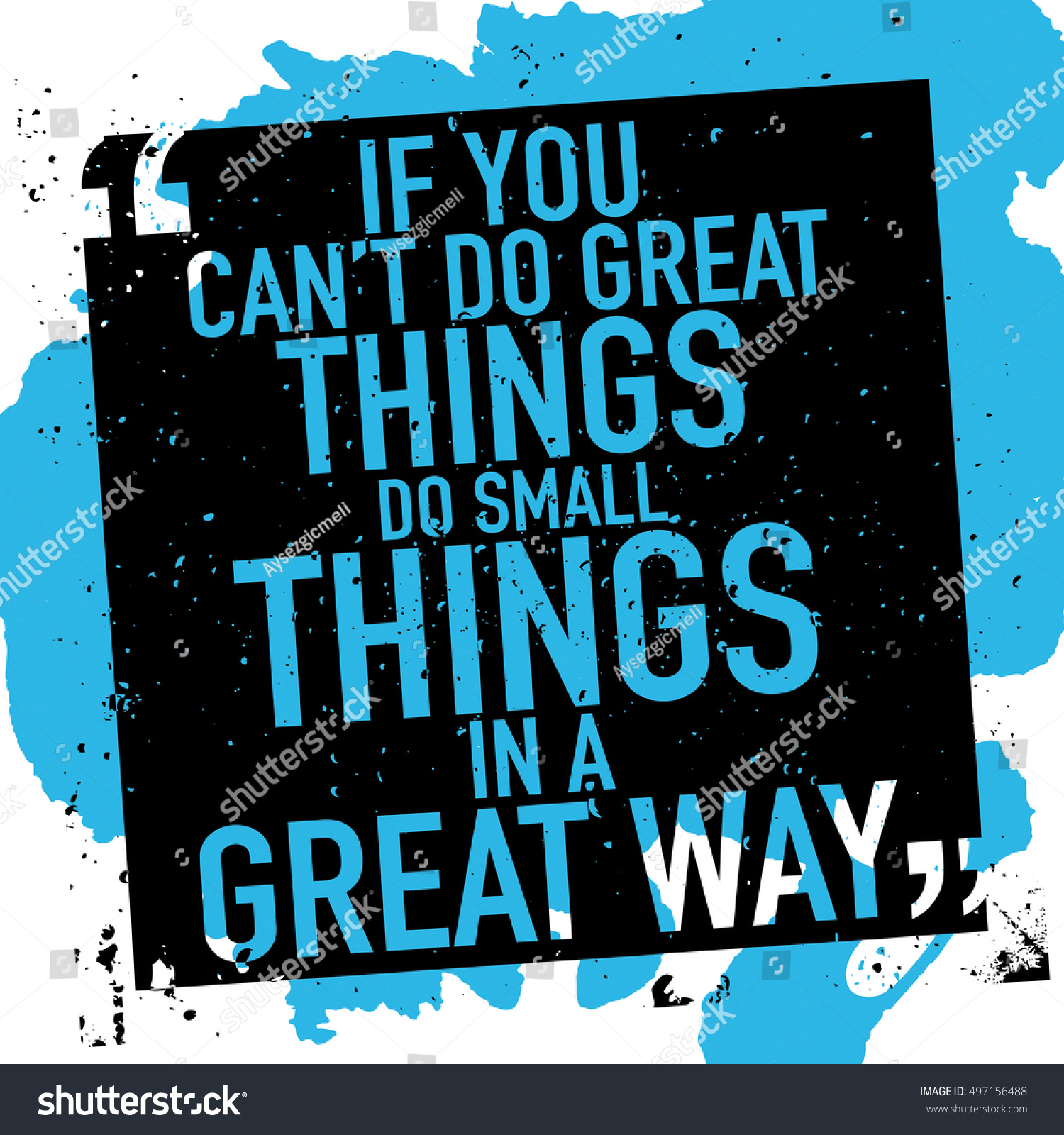 Inspirational Motivational Quote Poster Vector Design Stock Vector ...