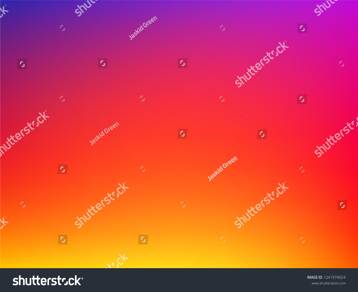 Instagram Style Gradient Blurred Colorful Abstract Stock Vector