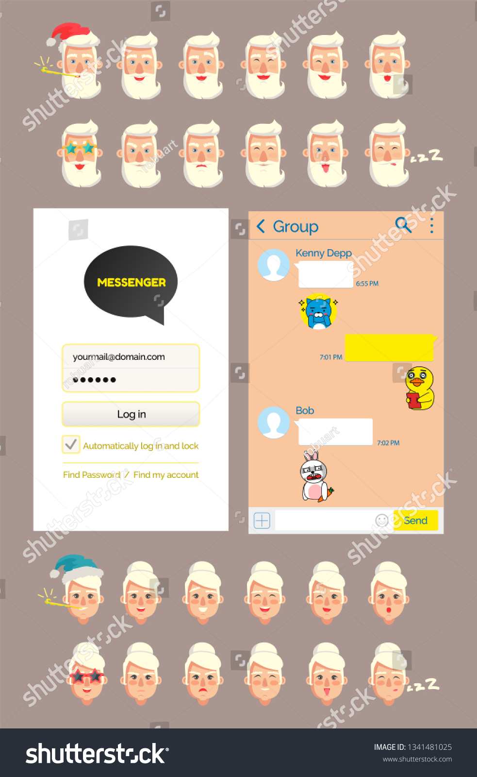 203 Kakaotalk Messenger Images, Stock Photos & Vectors | Shutterstock