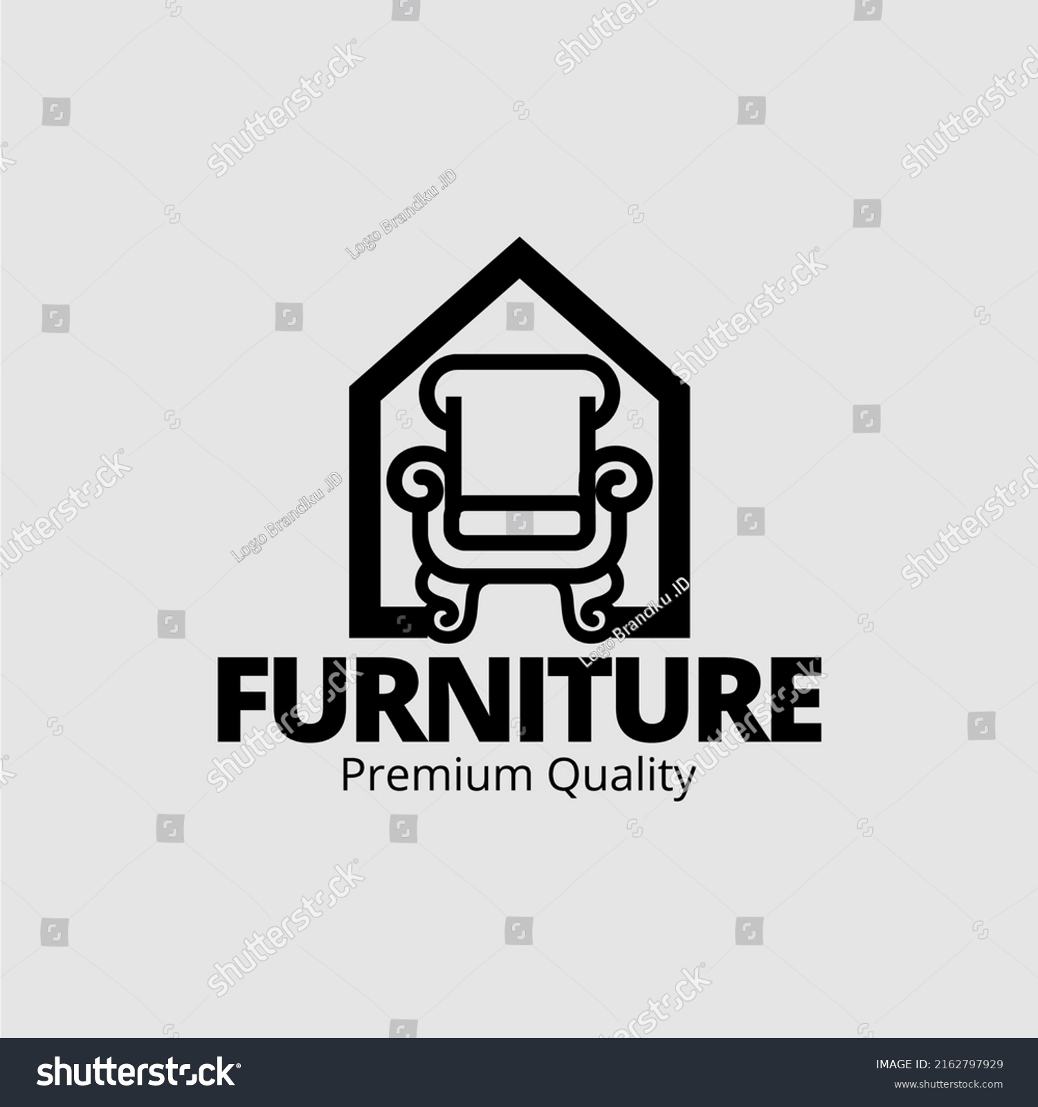 Interior Themed Vector Design Suitable Logos Stock Vector (Royalty Free ...