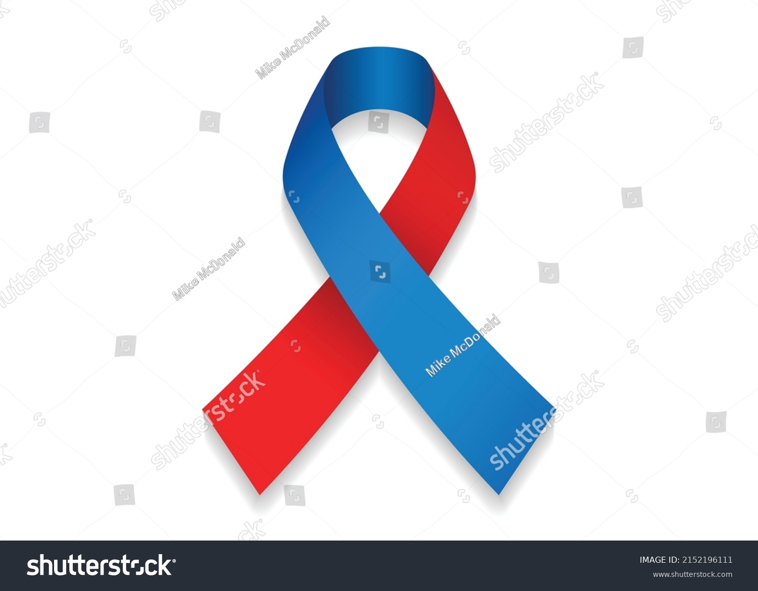 International Firefighters Day Awareness Ribbon Ribbon เวกเตอร์สต็อก