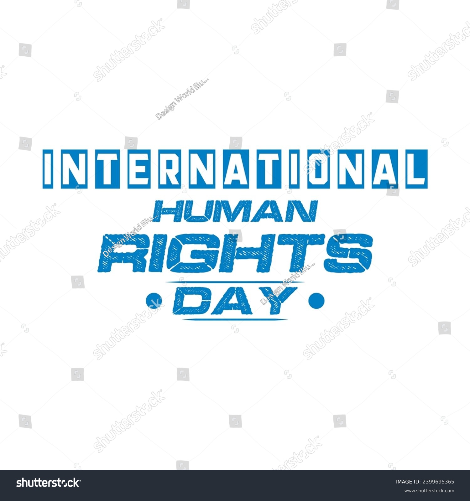 SVG of International human rights day event t shirt design for apparel. Bill of rights day. svg