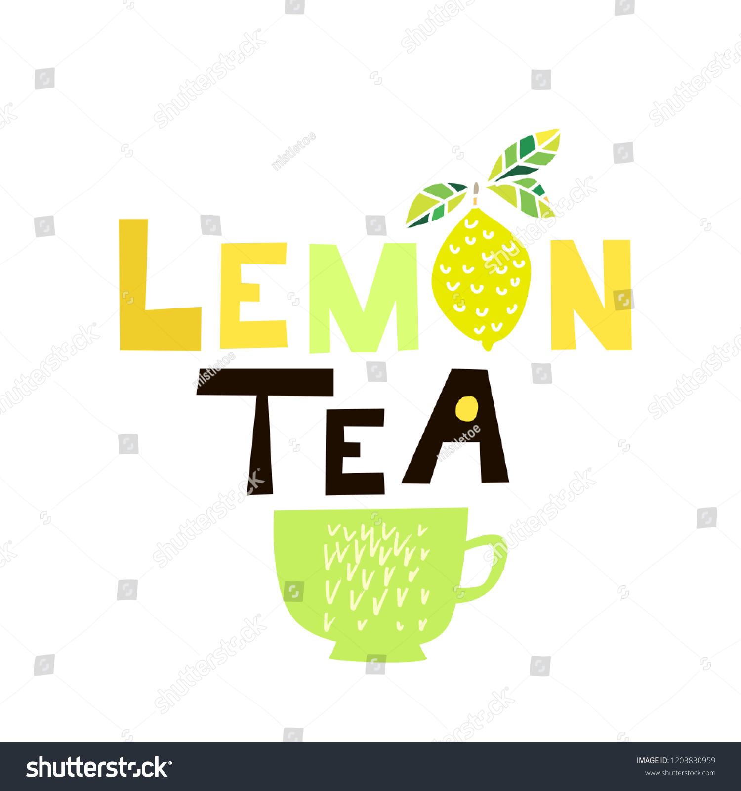 International Tea Day Template Poster Banner Stock Vector Royalty Free 1203830959