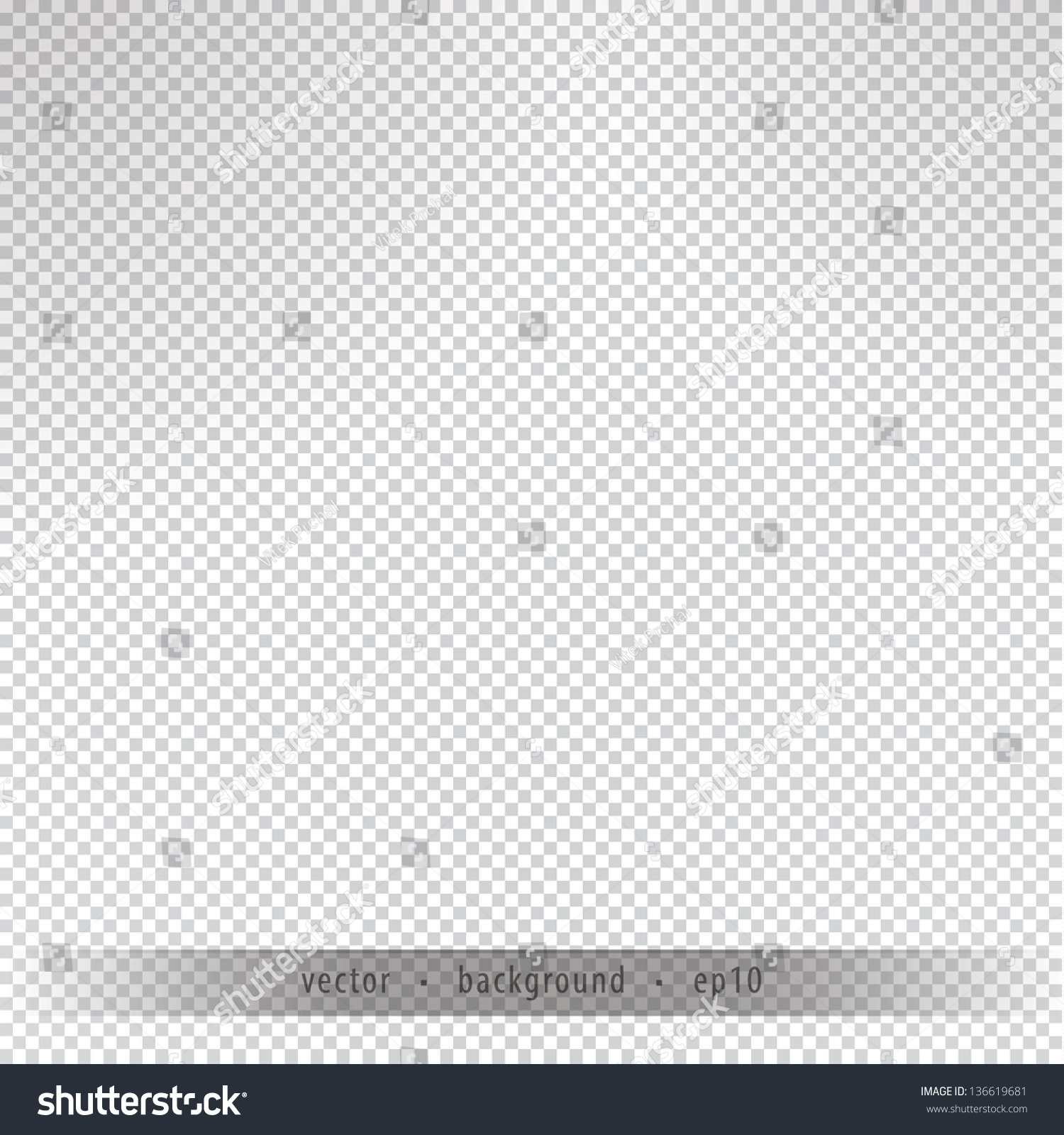 Invisible Background Empty Vector Background Transparency Stock Vector Royalty Free