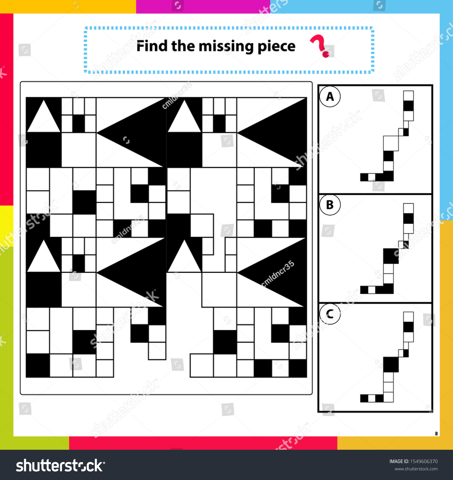 Iq Test Choose Correct Answer Set Stock Vector Royalty Free Iq Test Choose Correct Answer Set Stock Vector Royalty Free