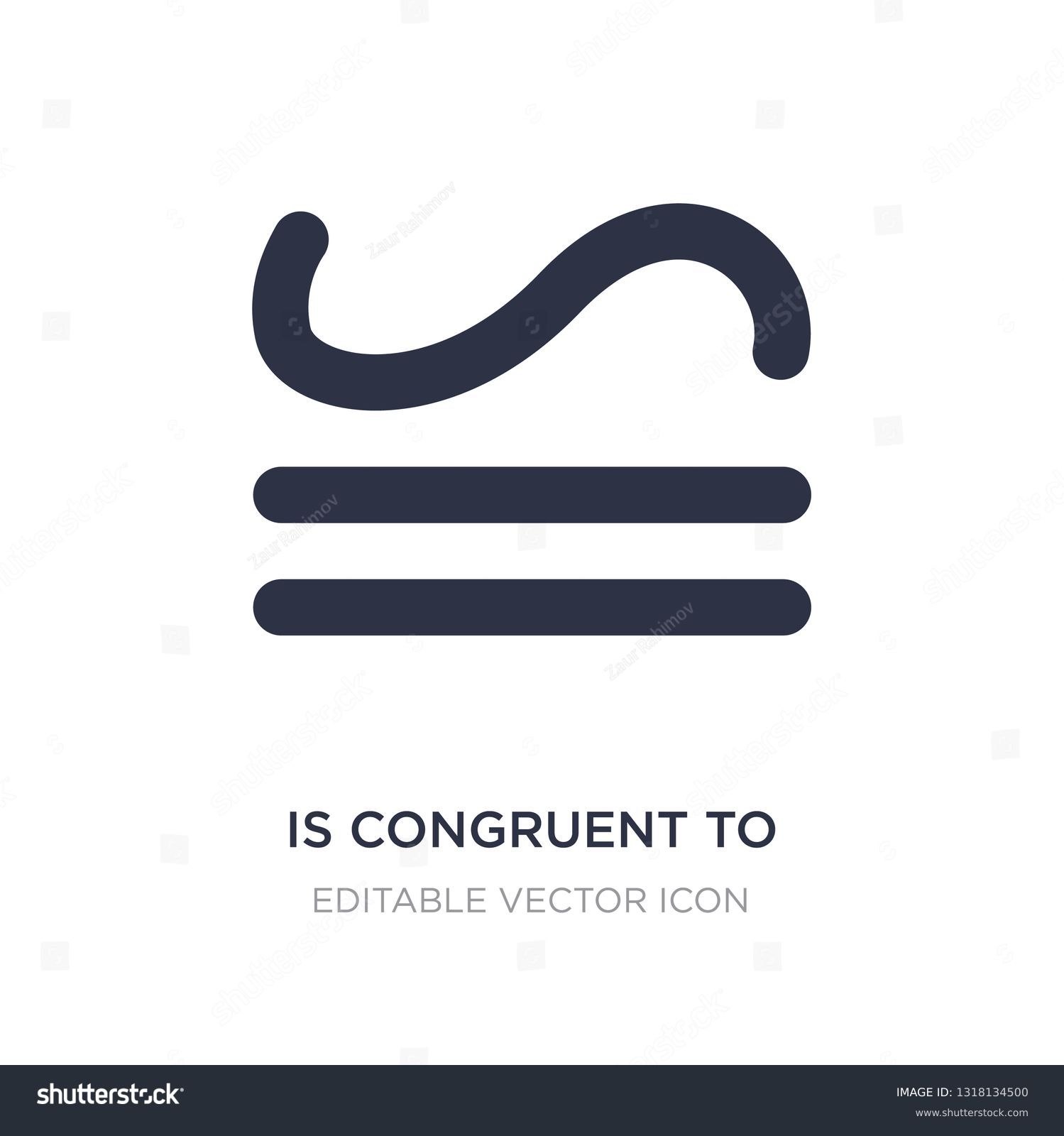 59 Is congruent to symbol icon Images, Stock Photos & Vectors ...