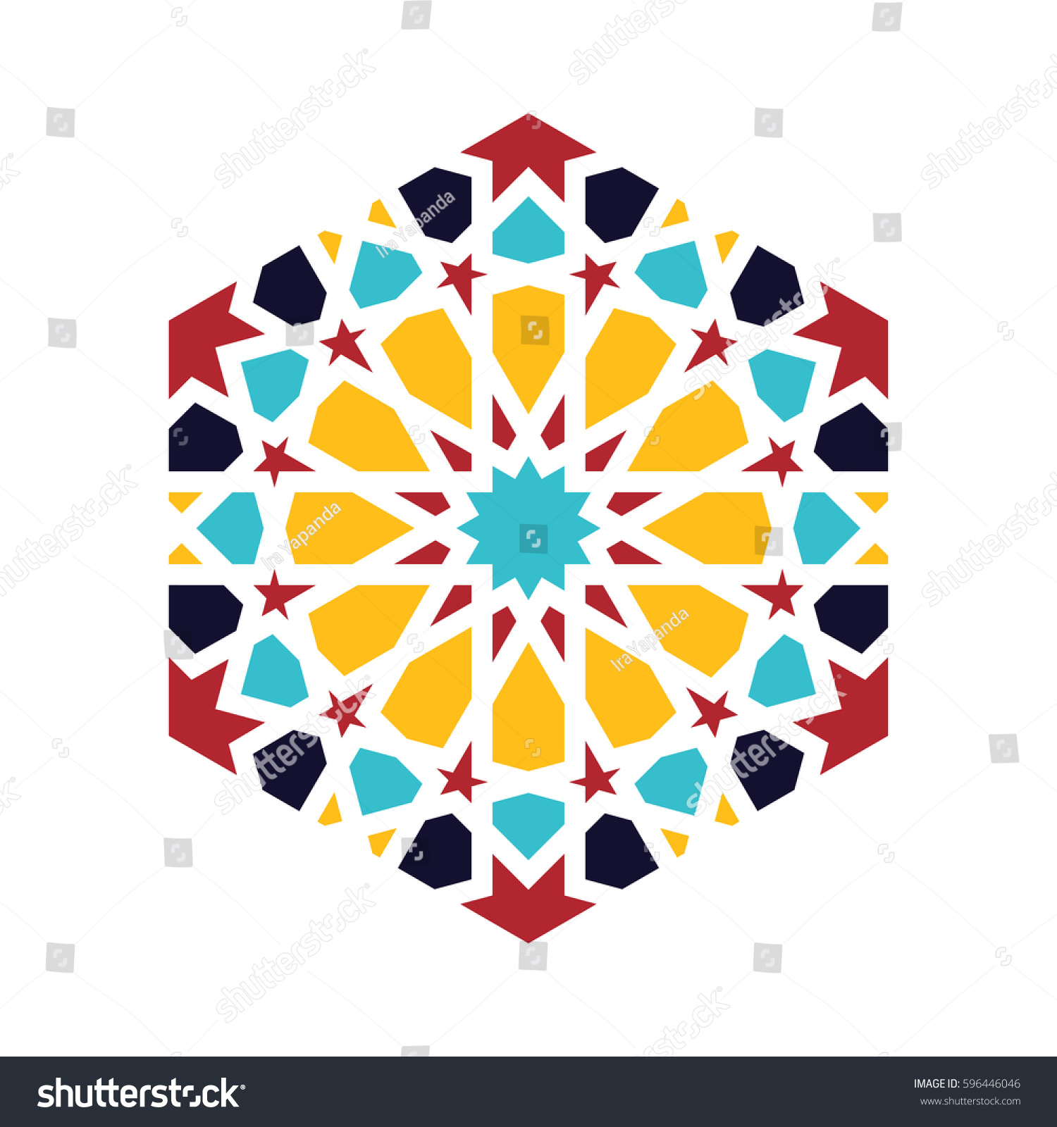 Seamless Islamic Pattern Vector Art Stock Vector Illustration Of Modern Pattern 136656555