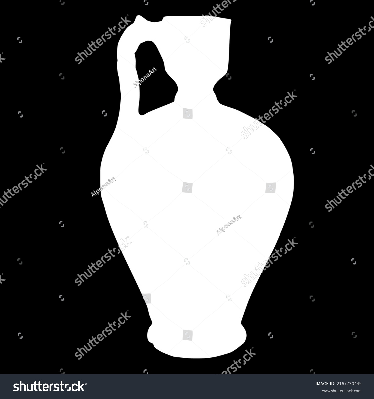 Islamic Pottery Ancient Iran Culture Water Stock Vector (Royalty Free