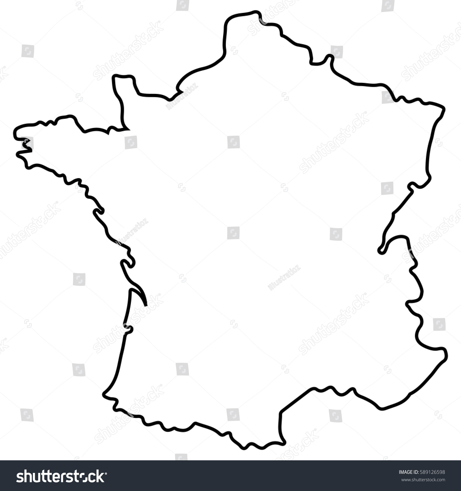 39,840 France country map Images, Stock Photos & Vectors | Shutterstock