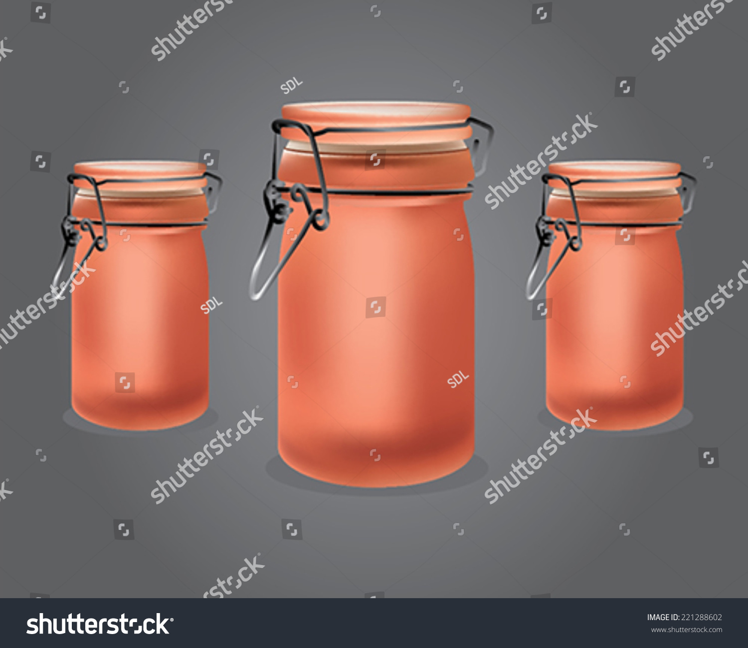 opaque spice jars