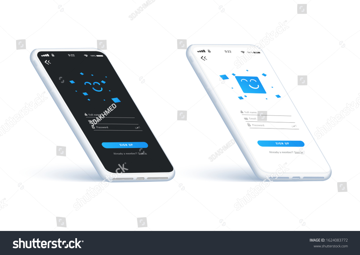 SVG of Isometric concept design for an application, Ui UX design.Web design and mobile template. Interface design. svg