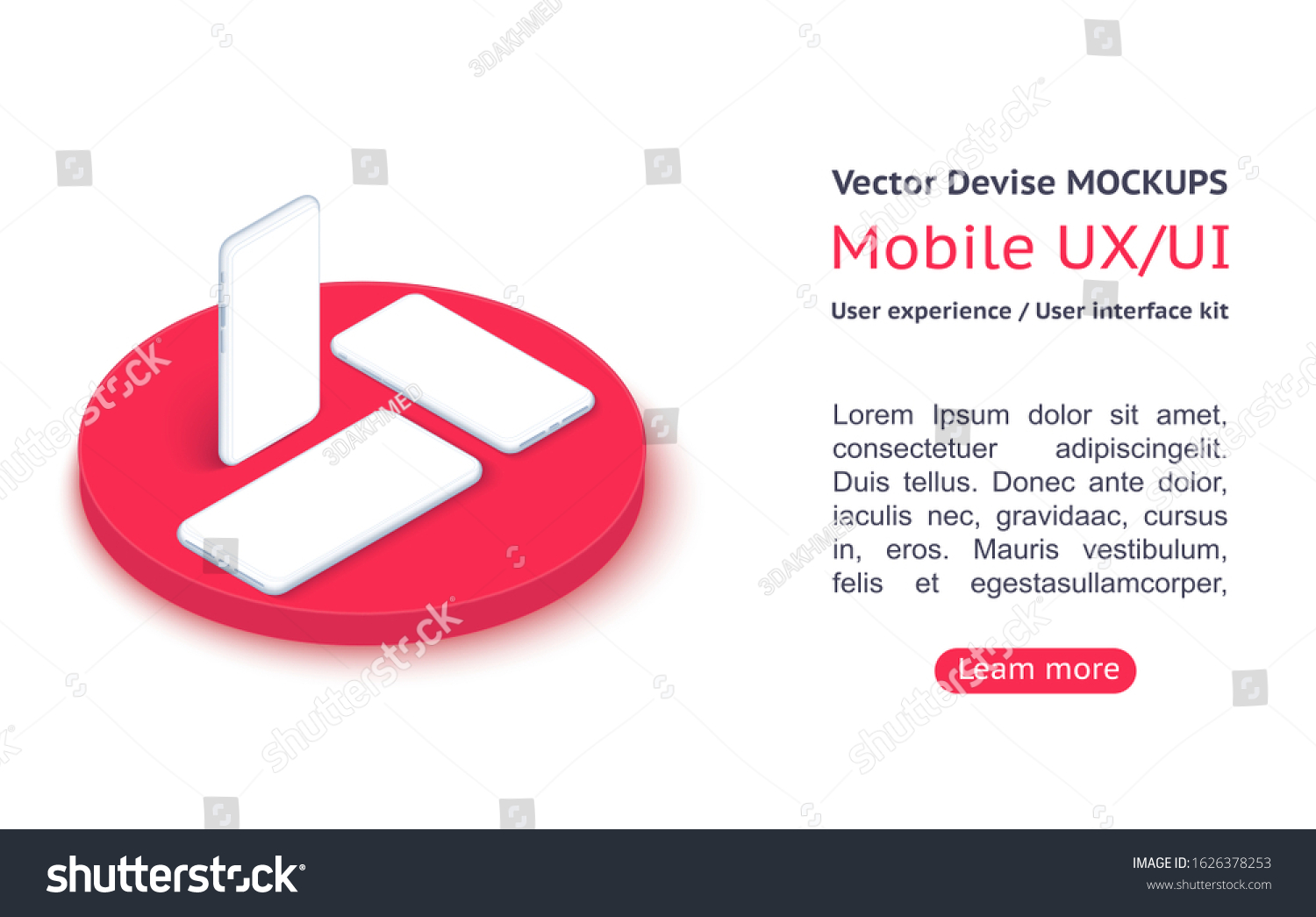 SVG of Isometric concept design for an application, Ui UX design.Web design and mobile template. Interface design. svg