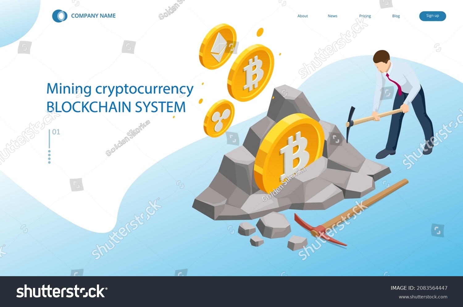 SVG of Isometric Cryptomining farm concept. Cryptocurrency Mining Equipment. Mining cryptocurrency Coin Using GPU Card svg