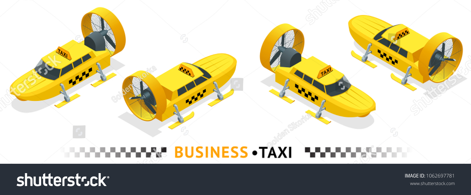 SVG of Isometric high quality city service transport icon set. Car taxi. svg