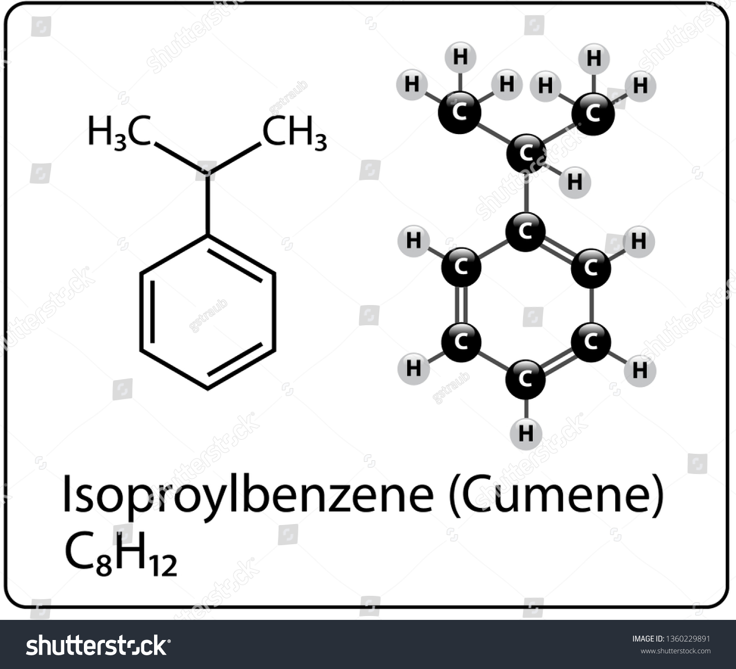 Isoproylbenzene Images, Stock Photos & Vectors | Shutterstock