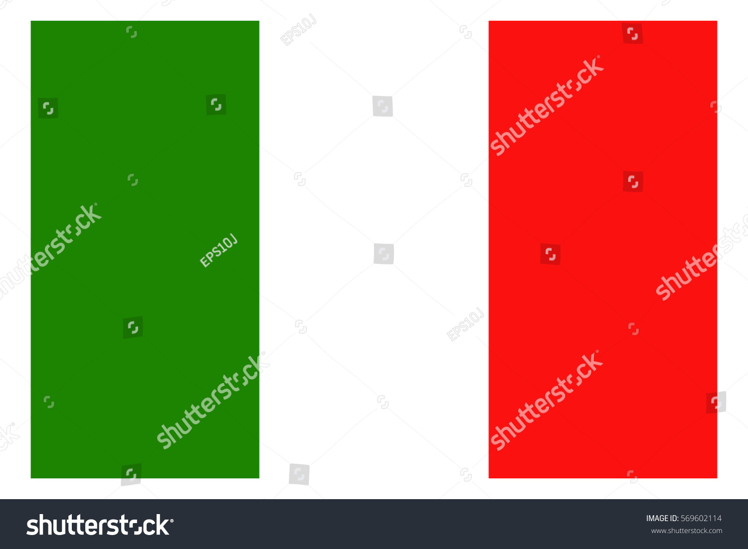 イタリア国旗 イタリア国旗 のベクター画像素材 ロイヤリティフリー